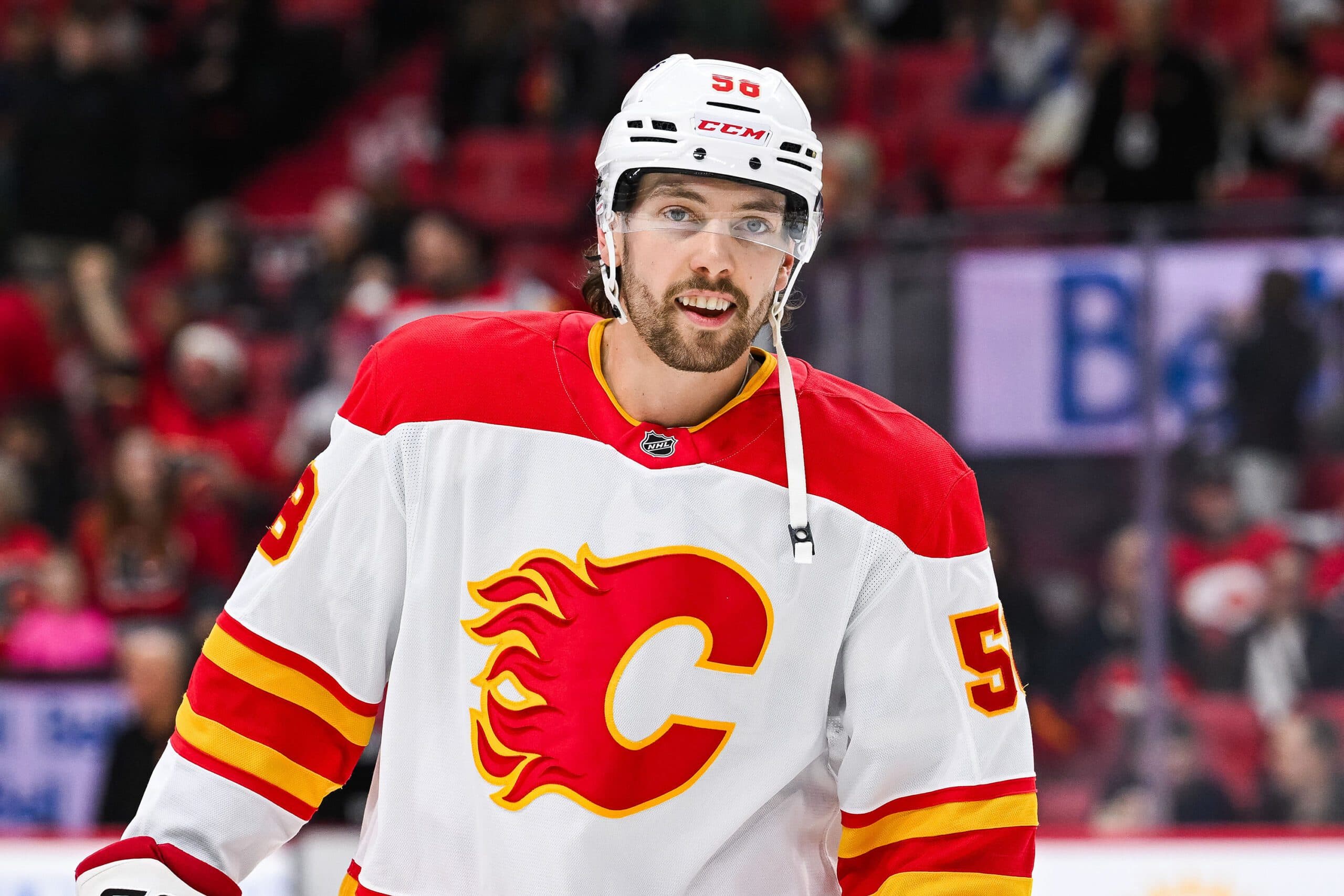 Flames’ Justin Kirkland out for remainder of 2024-25