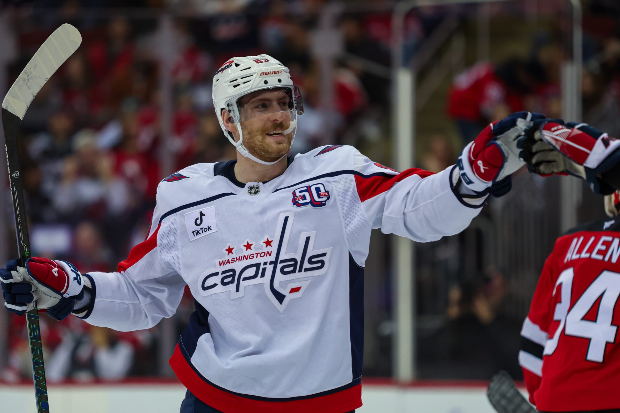 Washington Capitals center Pierre-Luc Dubois