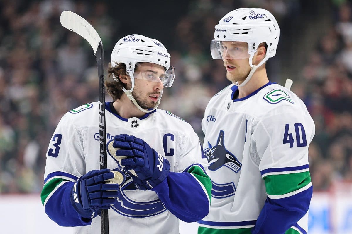 Canucks’ Quinn Hughes out week-to-week, Pettersson expected to return in a week