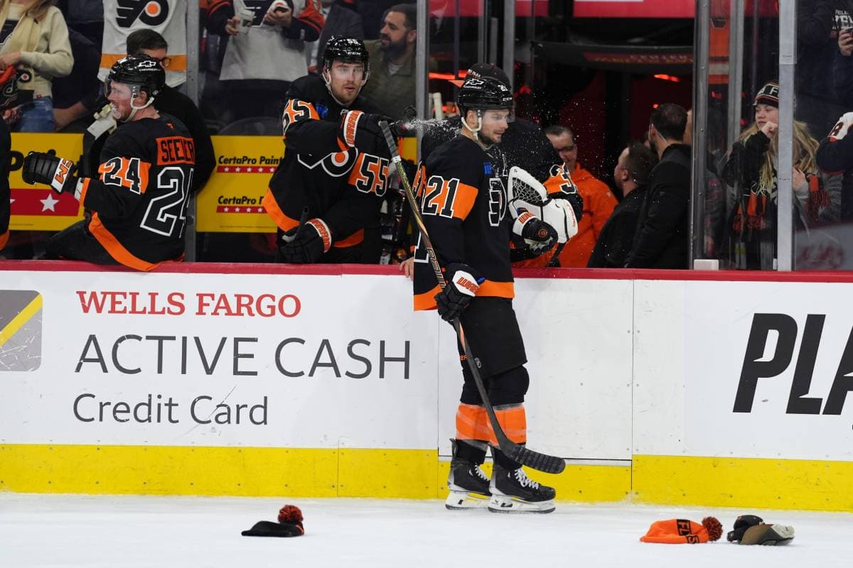 Flyers’ Scott Laughton had the game of his life against Red Wings