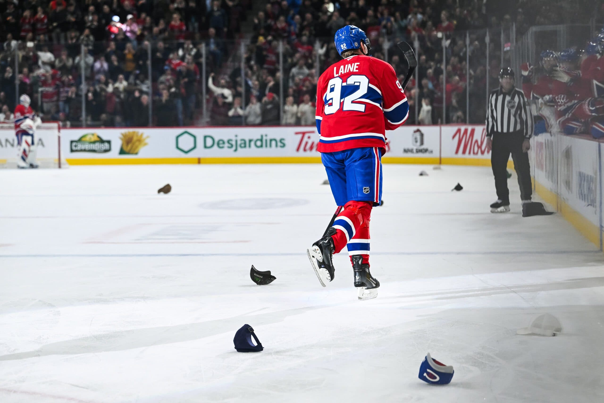 Canadiens’ Patrik Laine is thriving in the Montreal spotlight