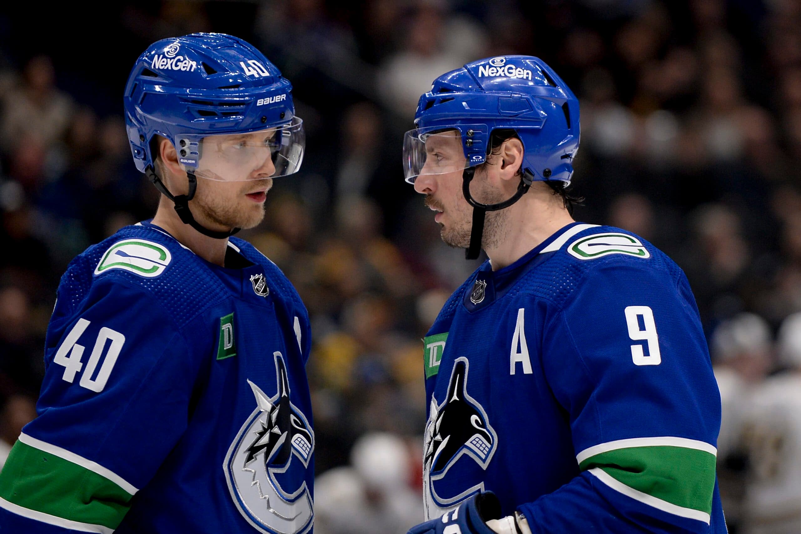 Canucks’ Rutherford admits there’s ‘no good solution’ in keeping J.T. Miller, Elias Pettersson