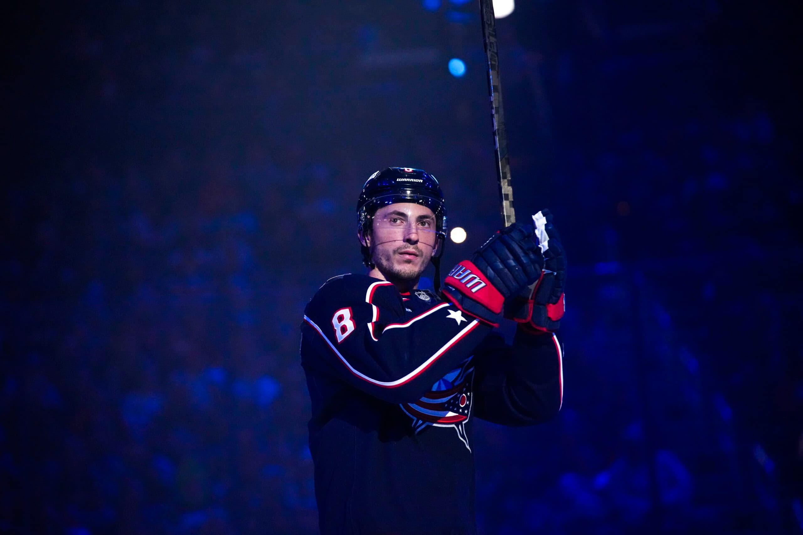 Columbus Blue Jackets defenseman Zach Werenski