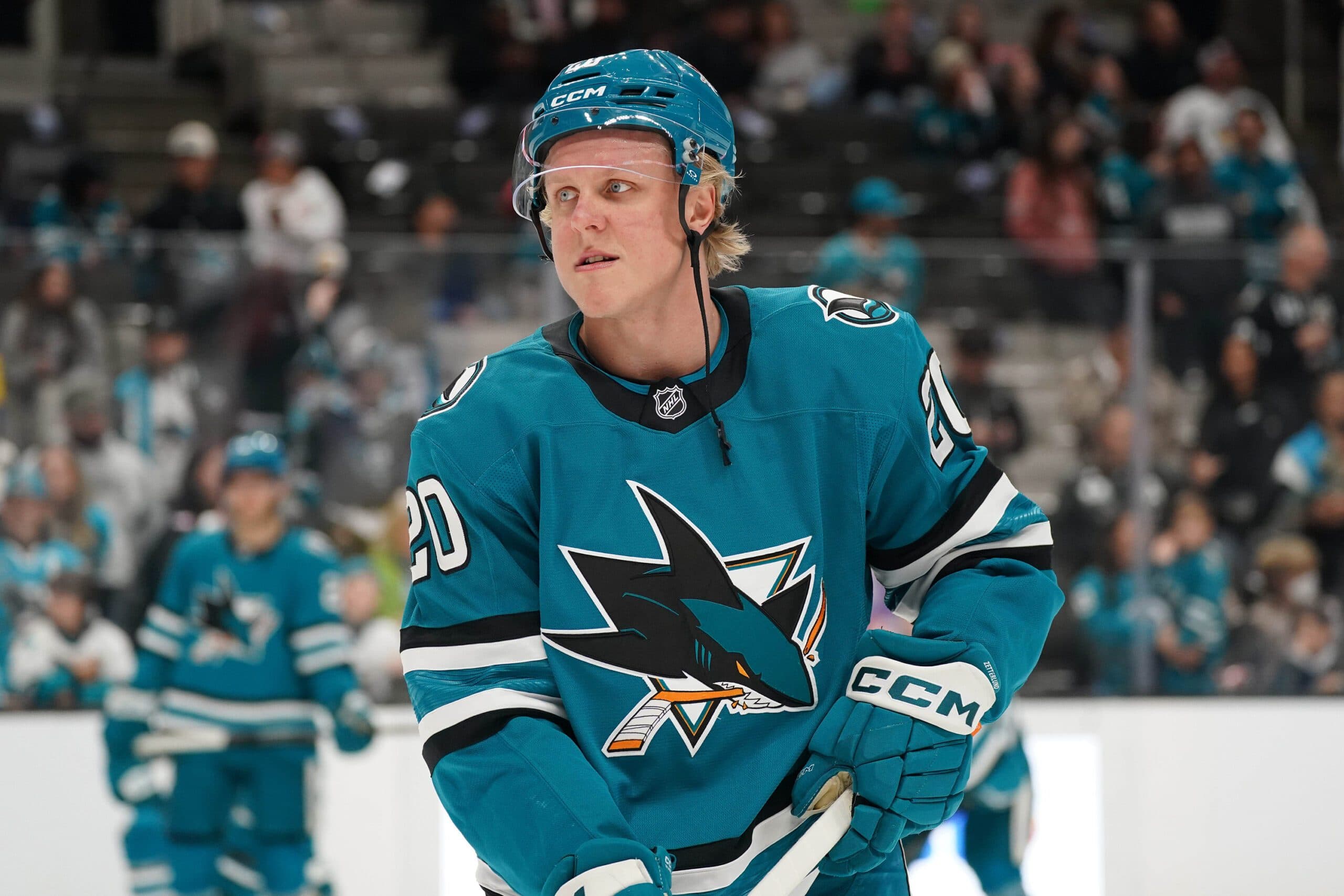 Sharks’ Fabian Zetterlund day-to-day with lower-body injury