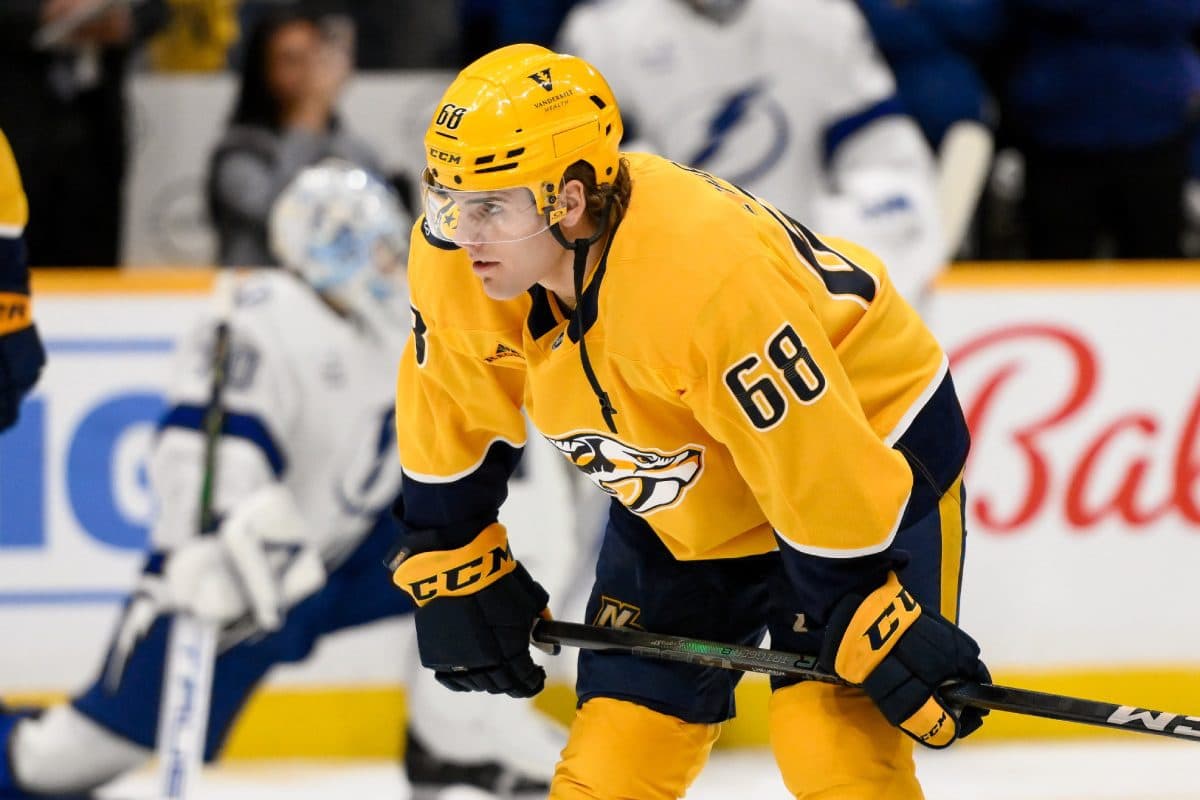 Predators’ Zachary L’Heureux to have hearing for tripping, slew-footing Wild’s Jared Spurgeon