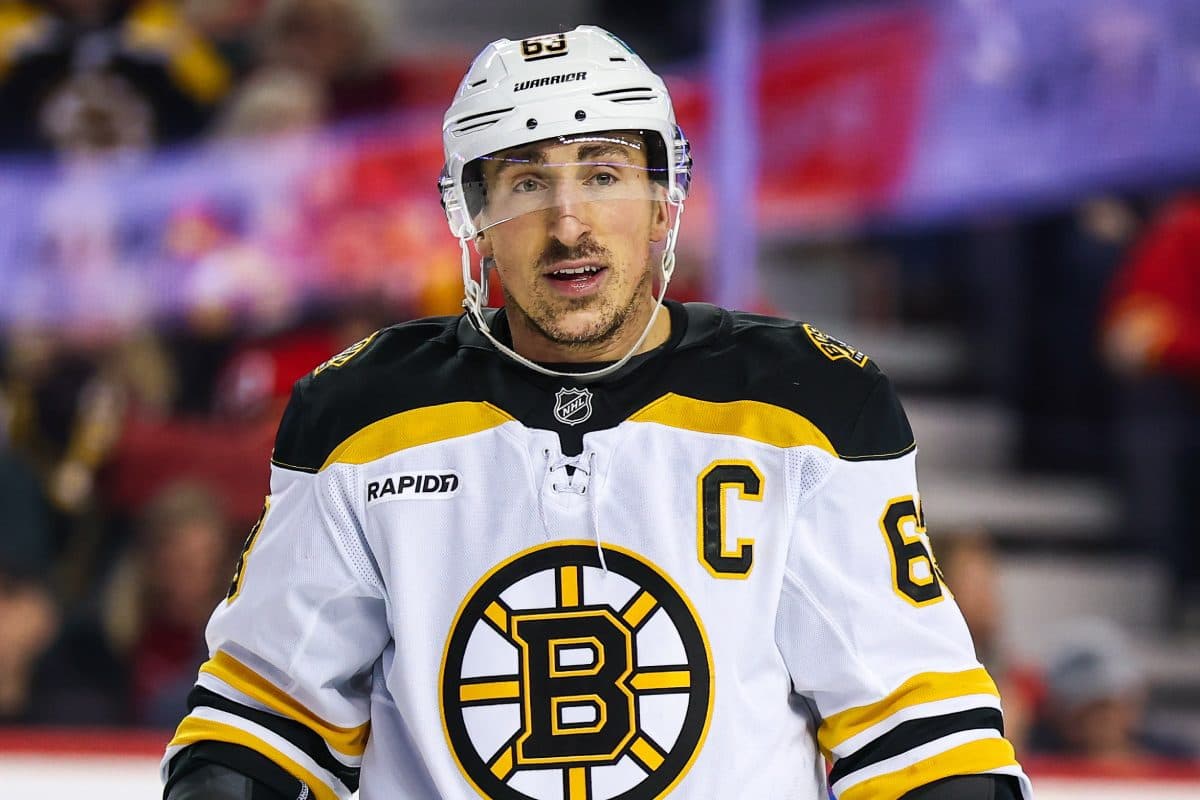 Bruins' Brad Marchand out with upper-body injury