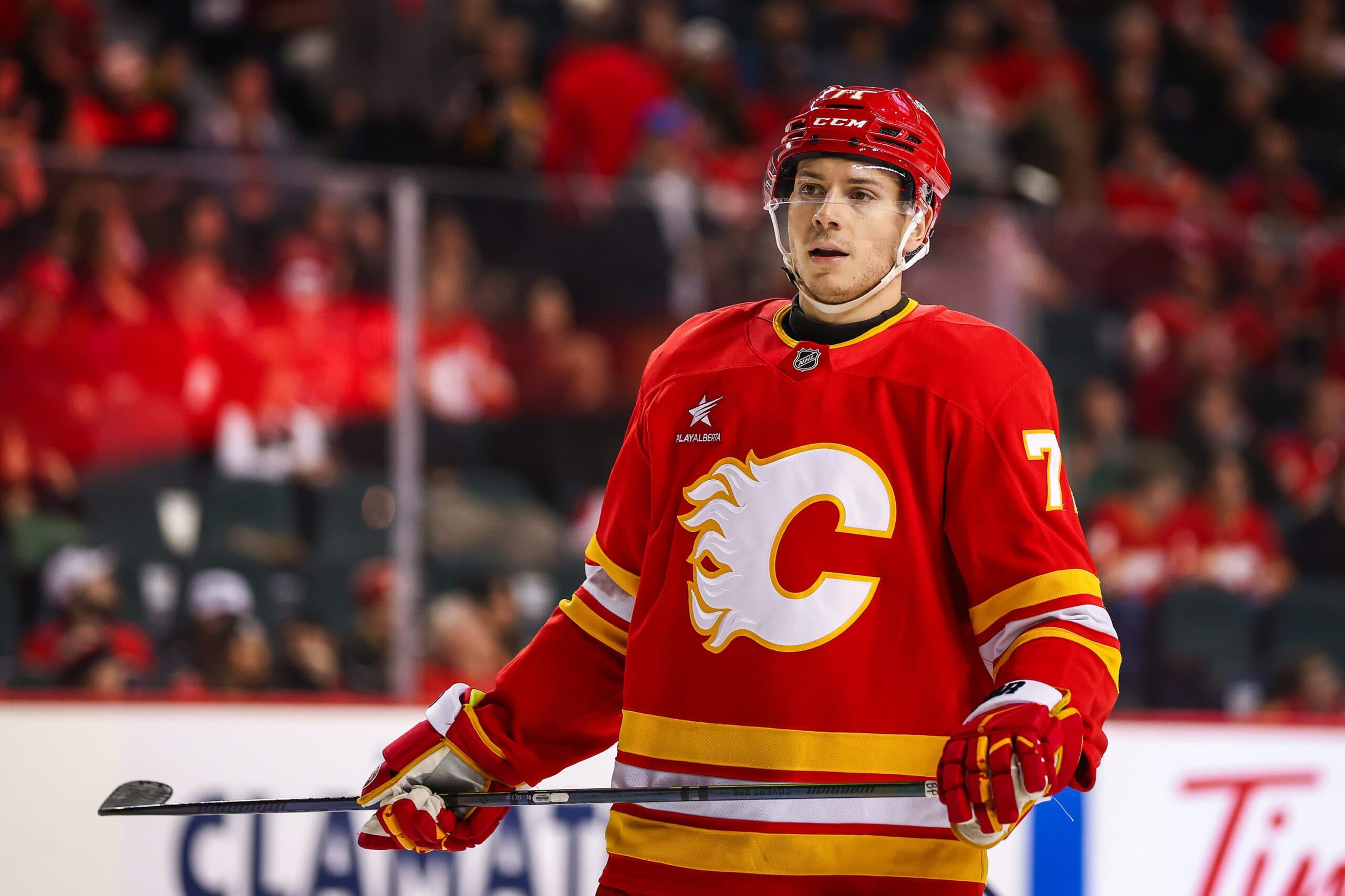 Flames waive Walker Duehr