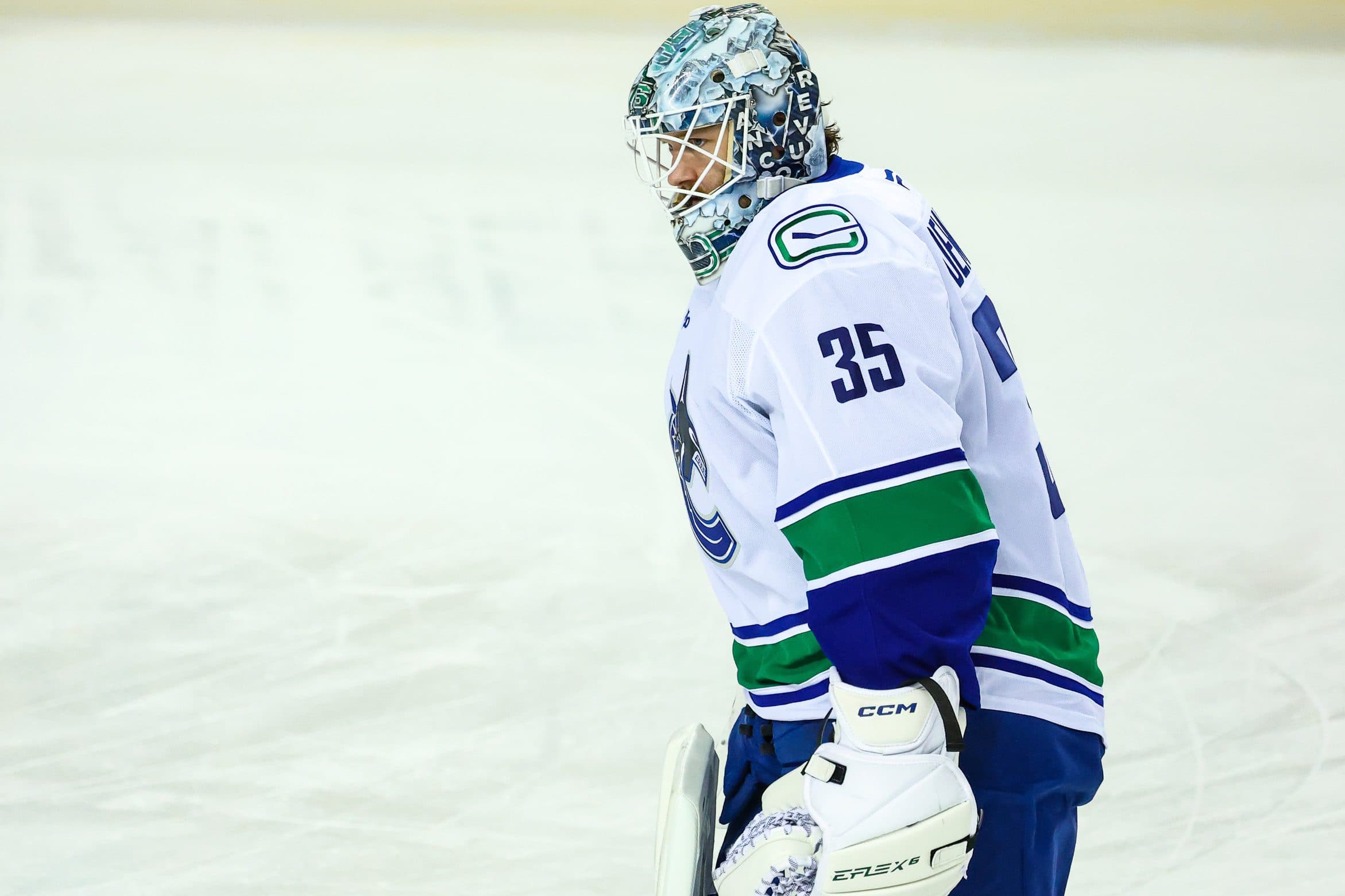 Canucks’ Thatcher Demko leaves game with injury