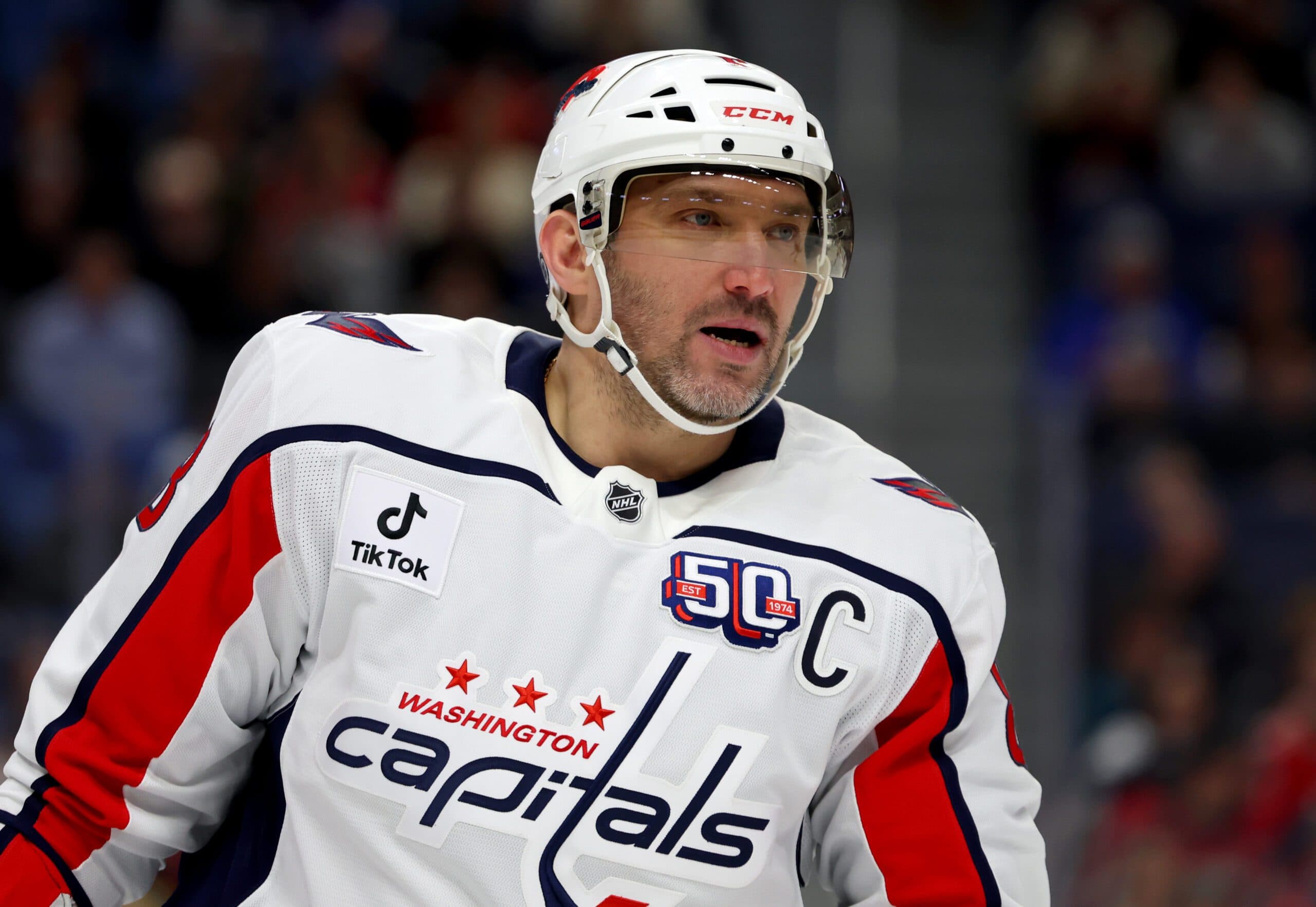 Washington Capitals left winger Alex Ovechkin