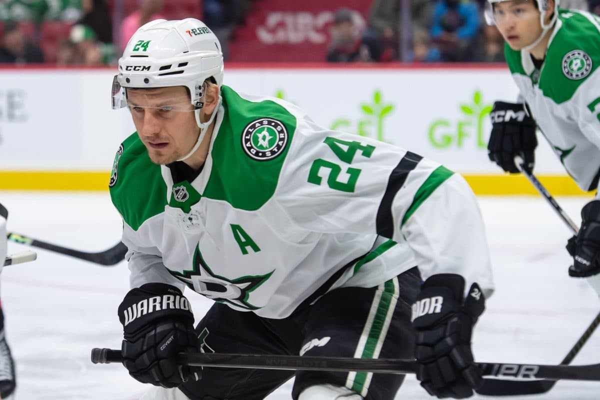 Stars’ Roope Hintz out day-to-day with upper-body injury