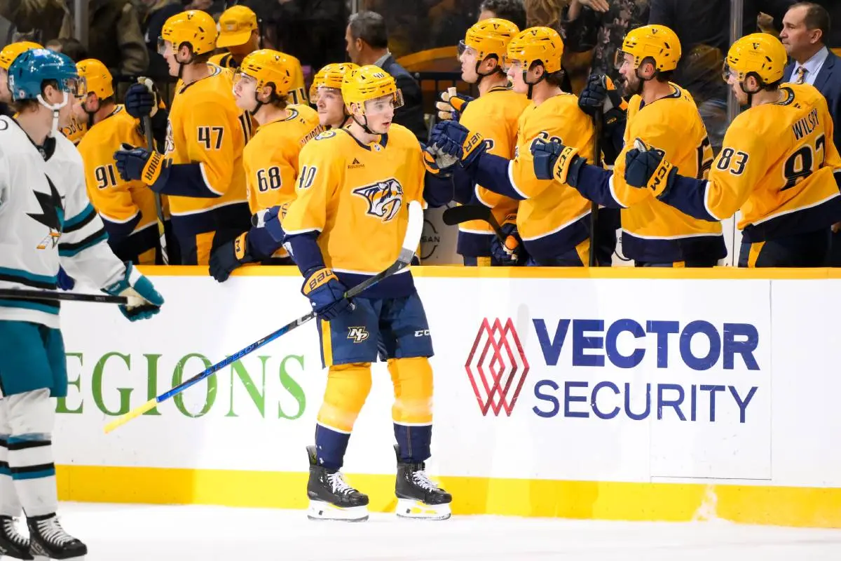 Predators complete first four-goal comeback in franchise history