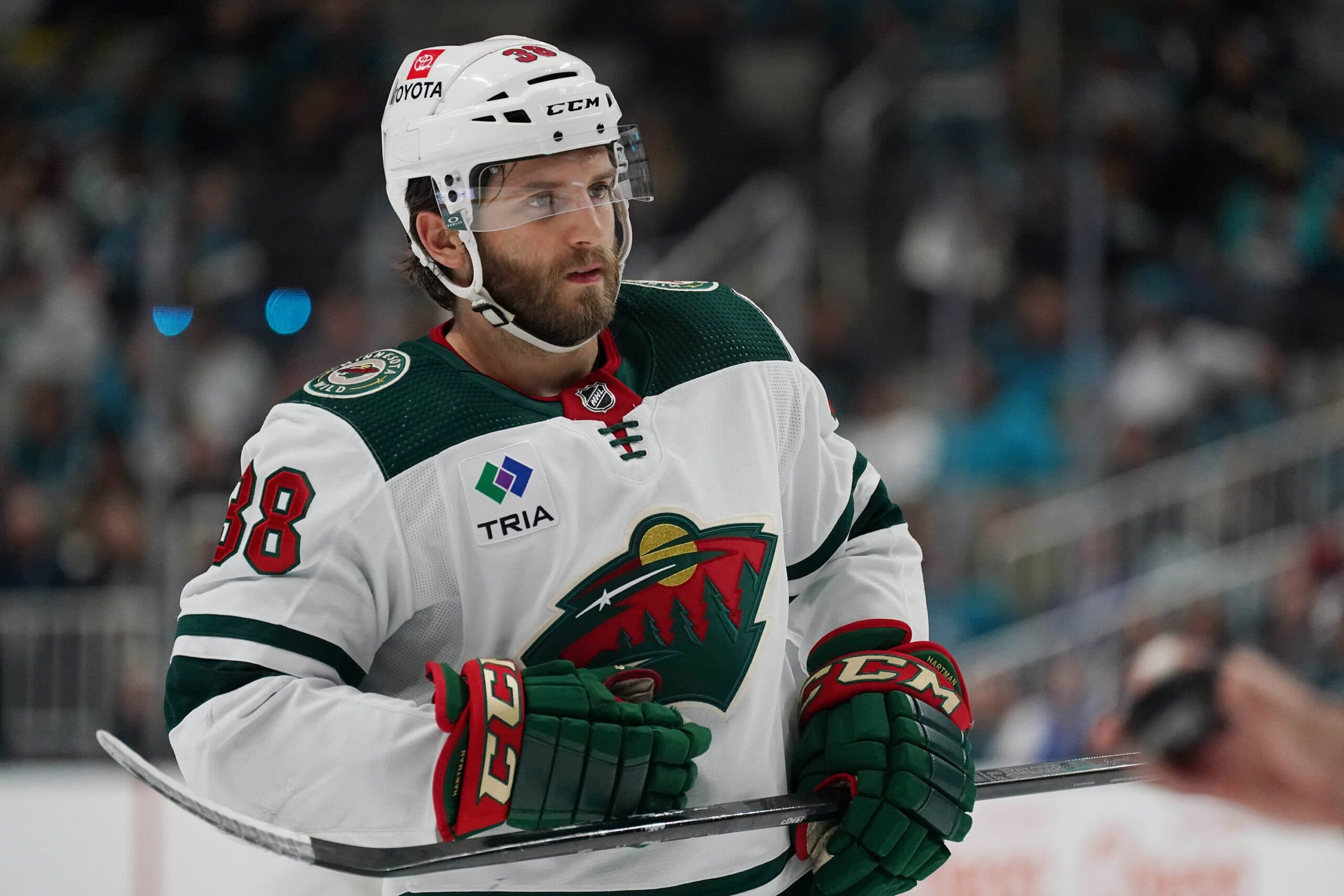 Wild’s Ryan Hartman to have in-person hearing for roughing Senators’ Tim Stutzle