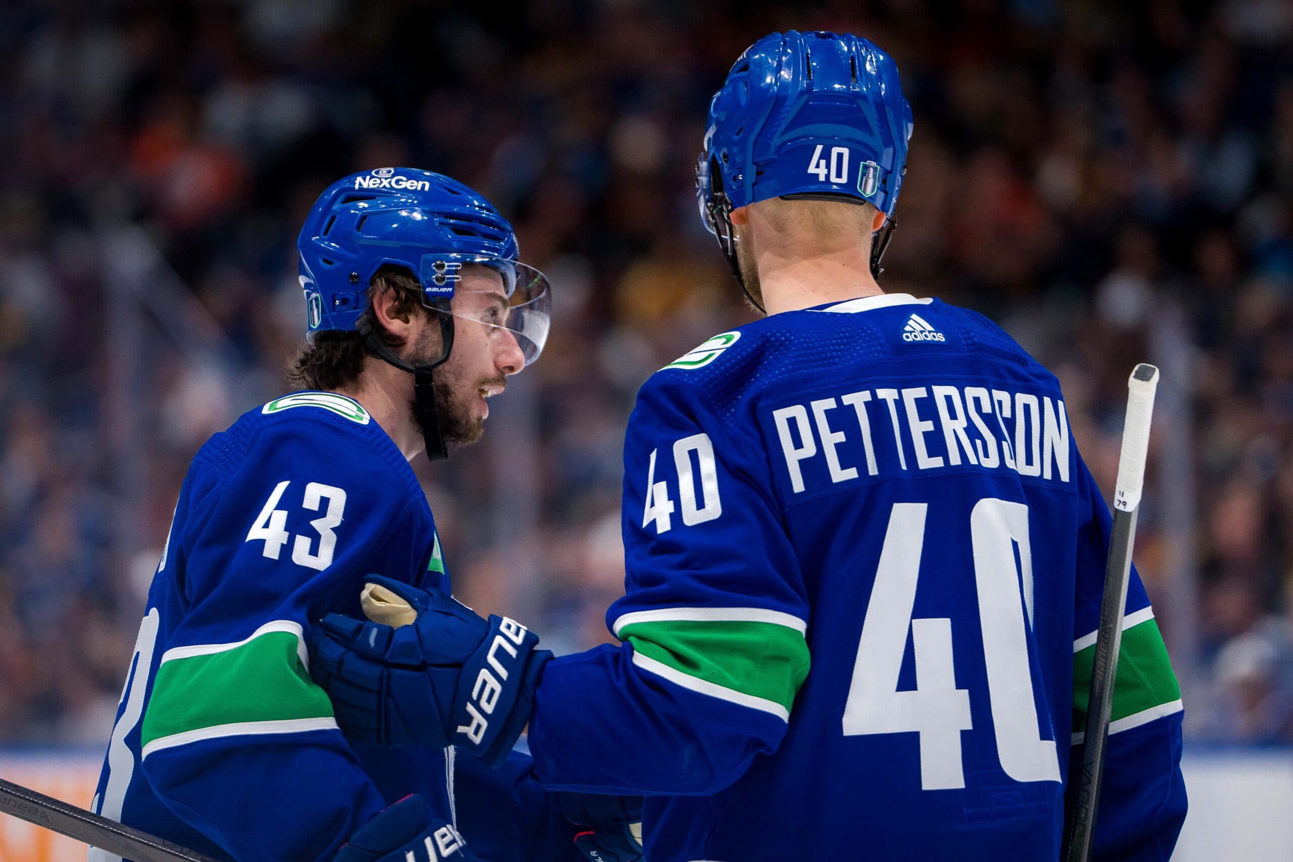 Elias Pettersson sad he won’t get to play against Canucks teammate Quinn Hughes at 4 Nations Face-Off