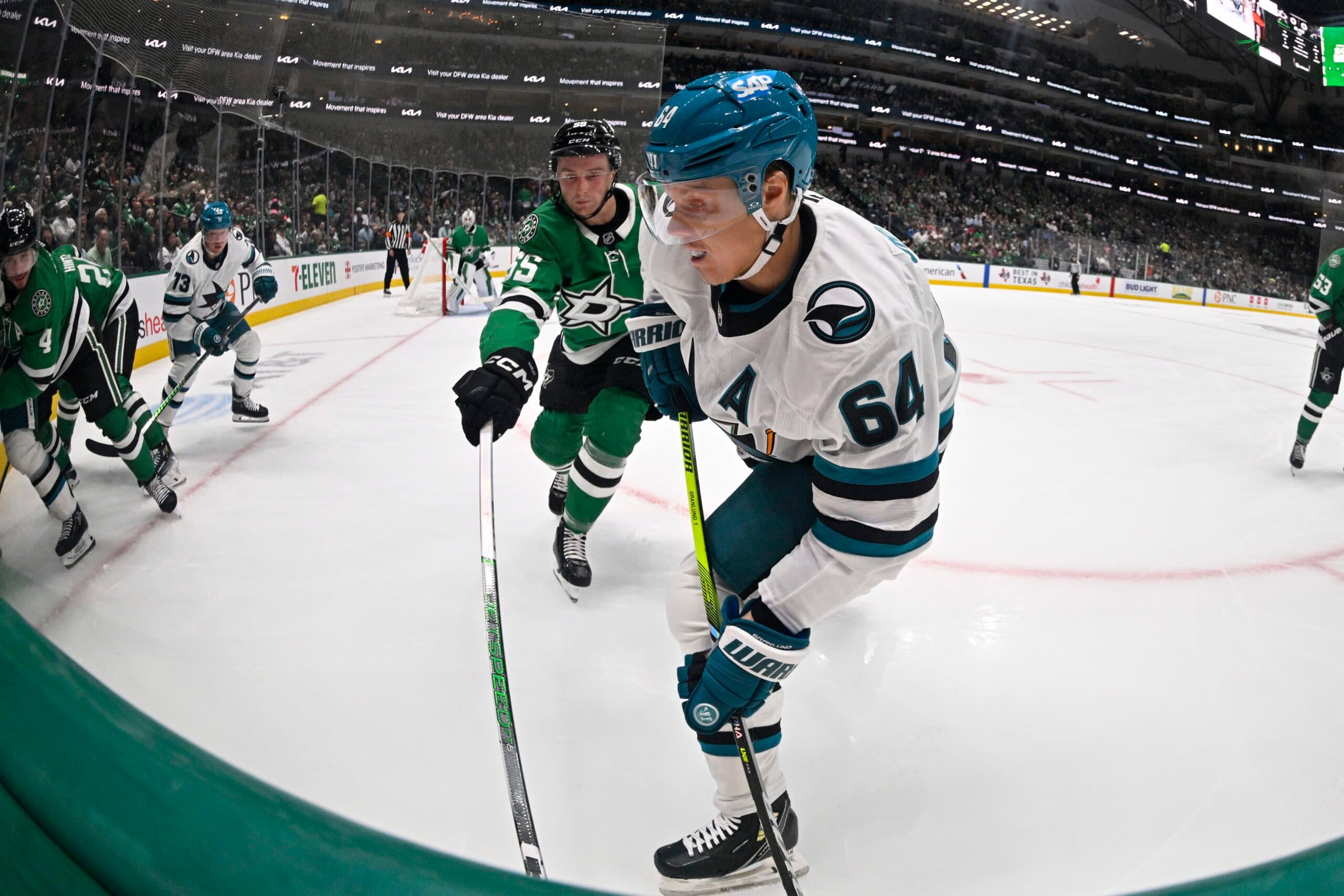 Sharks trade Mikael Granlund, Cody Ceci to Stars for draft picks