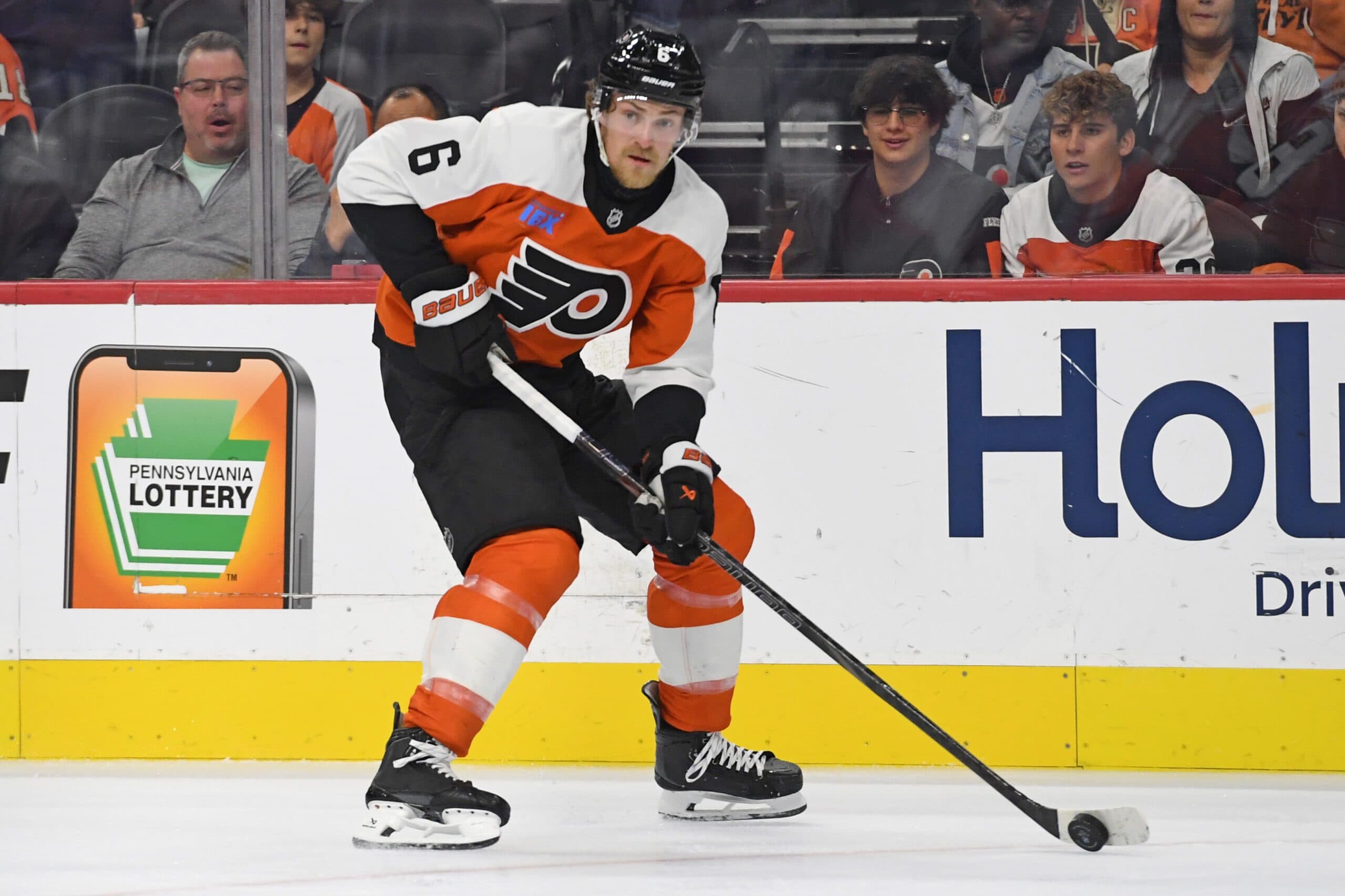 Philadelphia Flyers defenseman Travis Sanheim