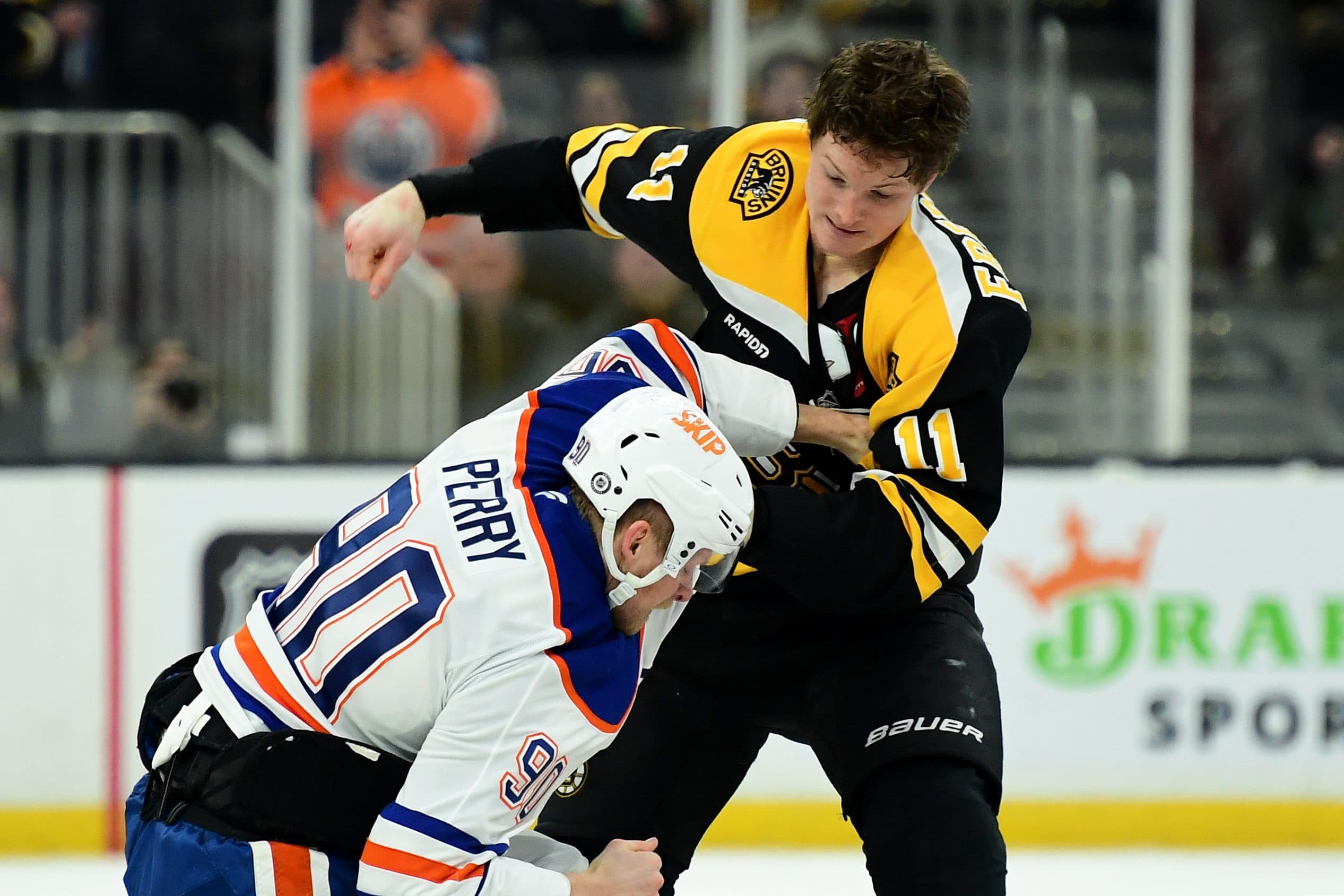 Trent Frederic and Corey Perry