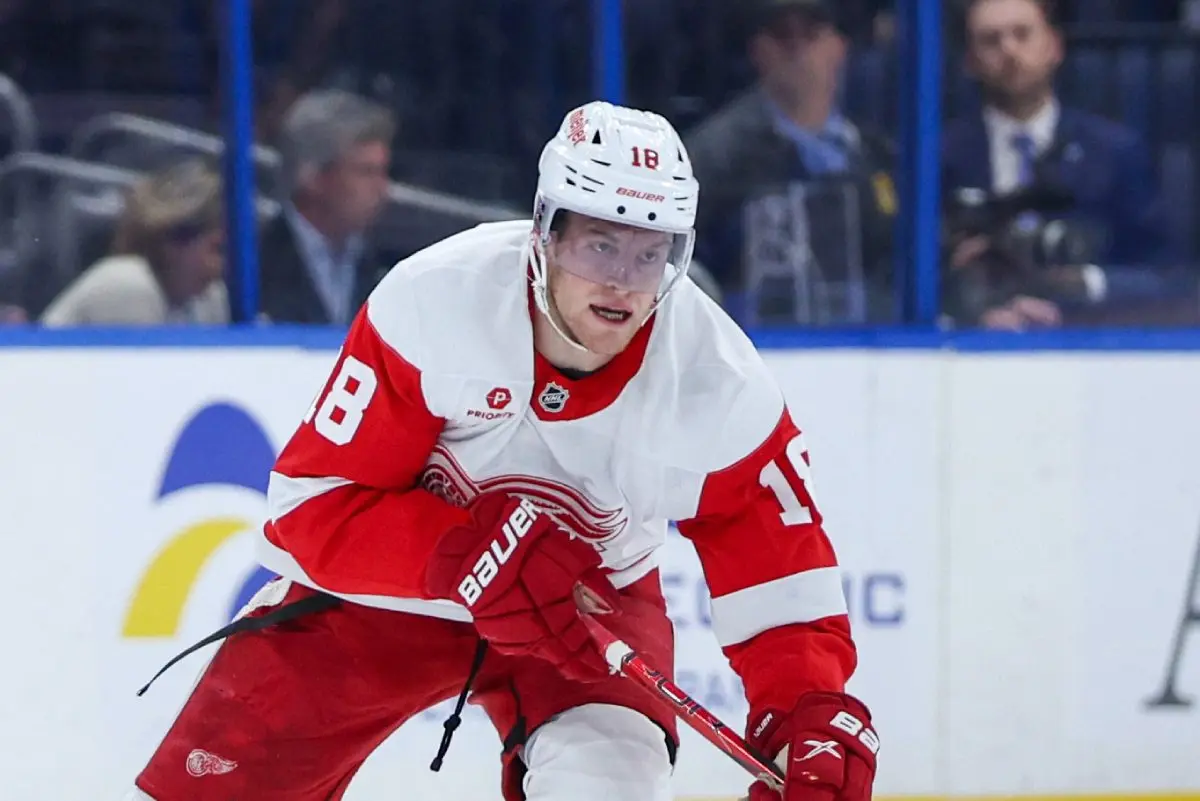 Red Wings place Andrew Copp on injured reserve