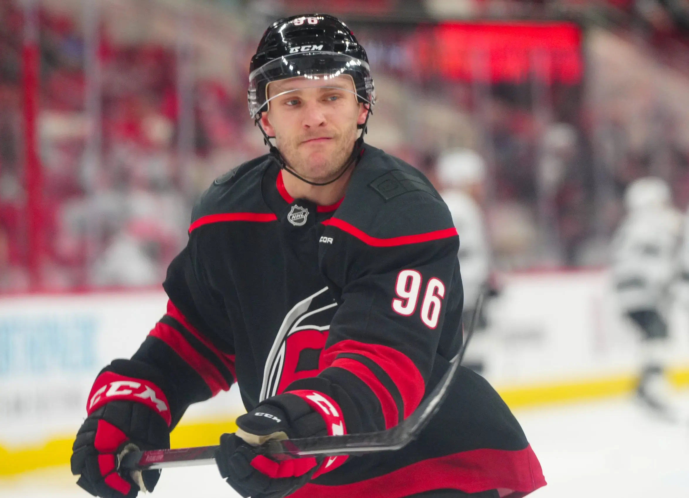 Carolina Hurricanes right winger Mikko Rantanen