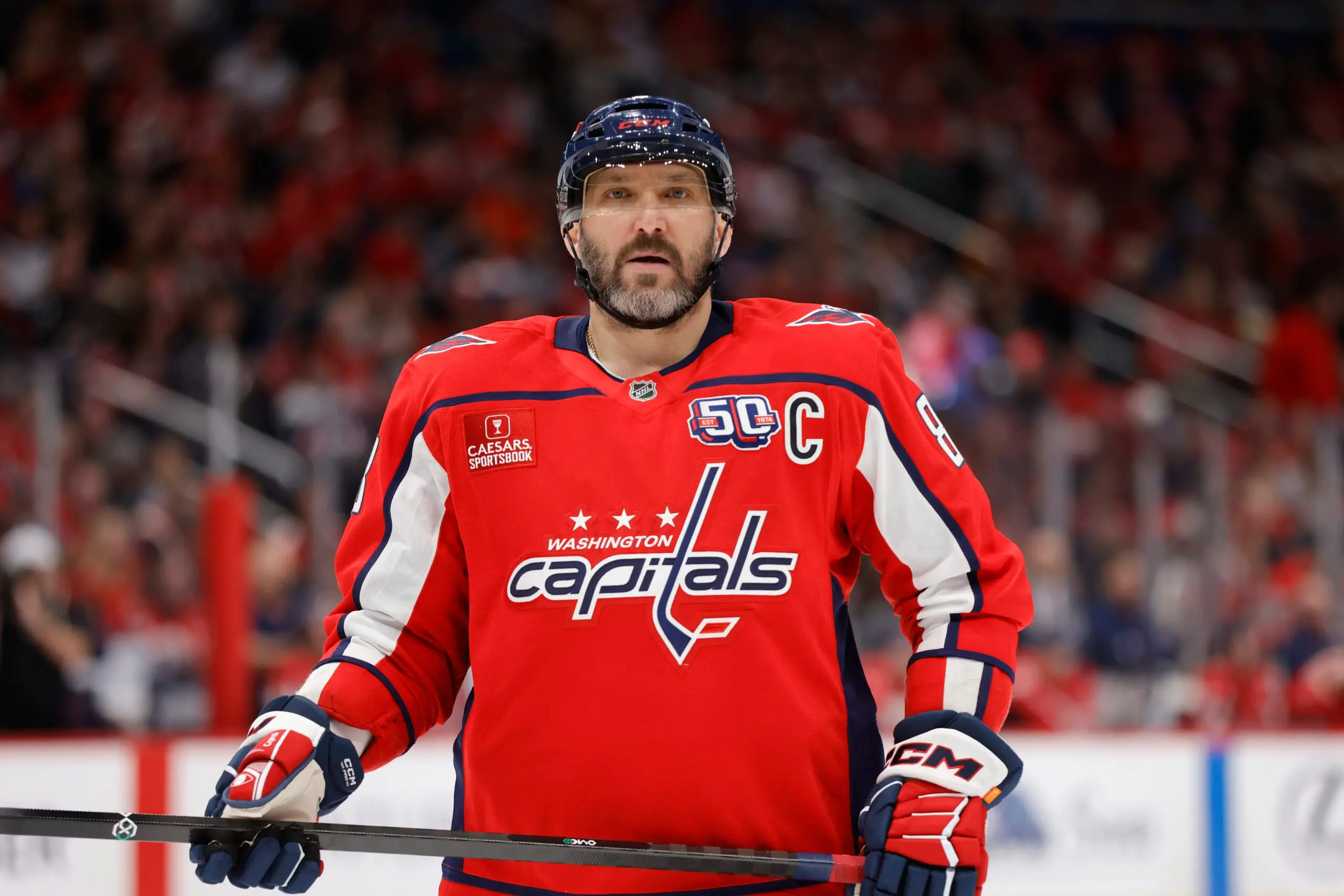 Capitals’ Alex Ovechkin nets hat-trick against Oilers as quest for NHL’s goal-scoring record continues