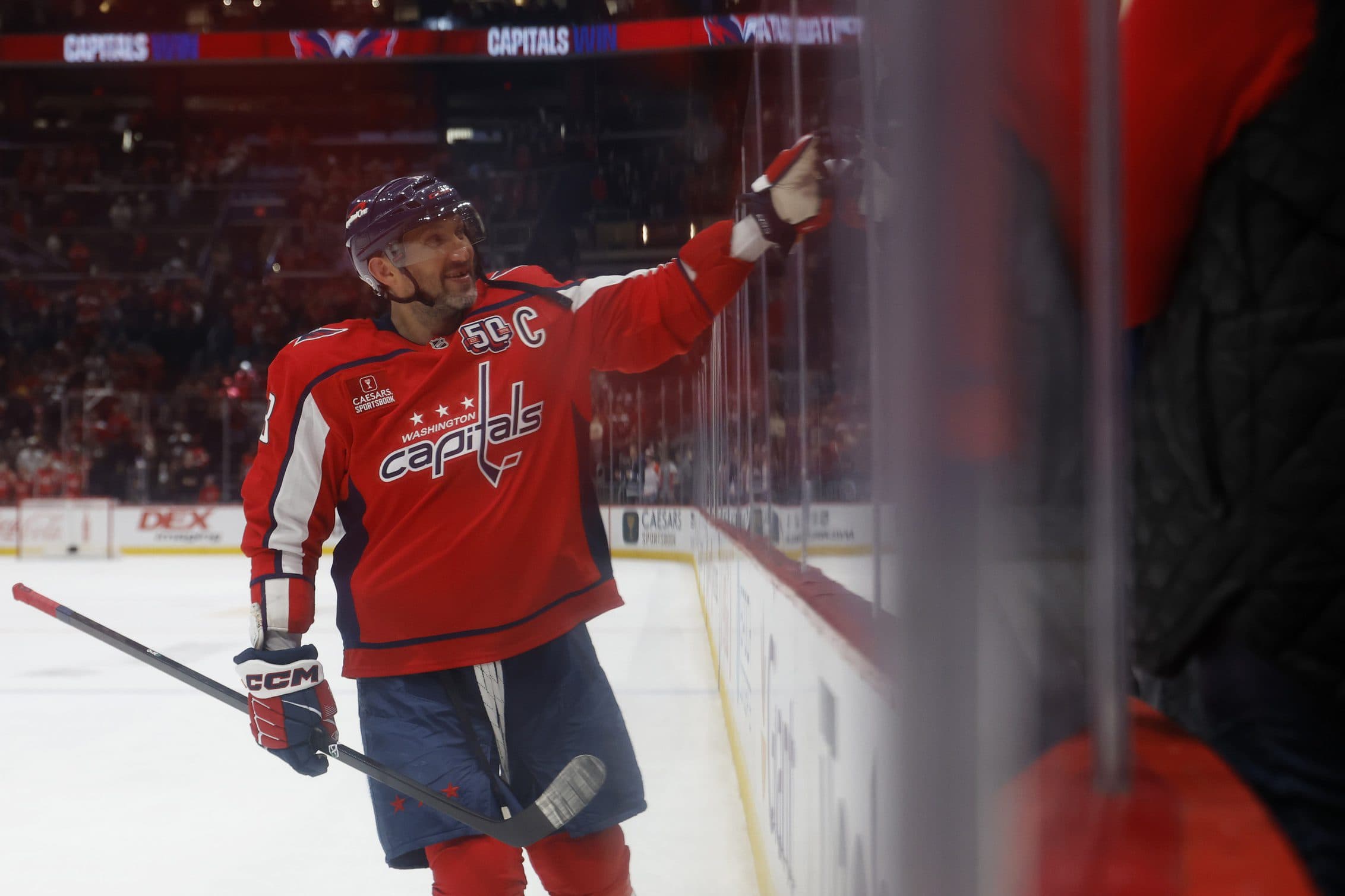 The well-rested Capitals came out of NHL break with a vengeance