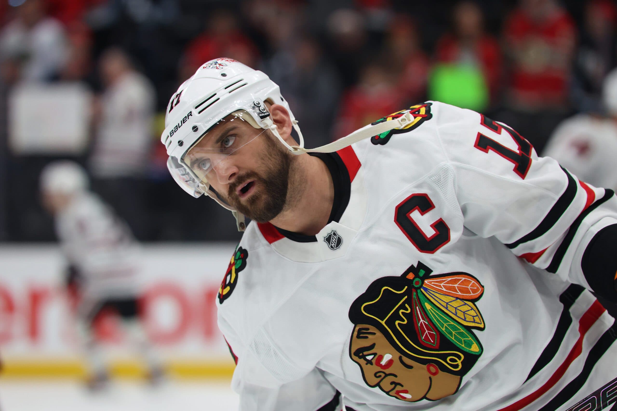 Blackhawks captain Nick Foligno day-to-day with lower-body injury