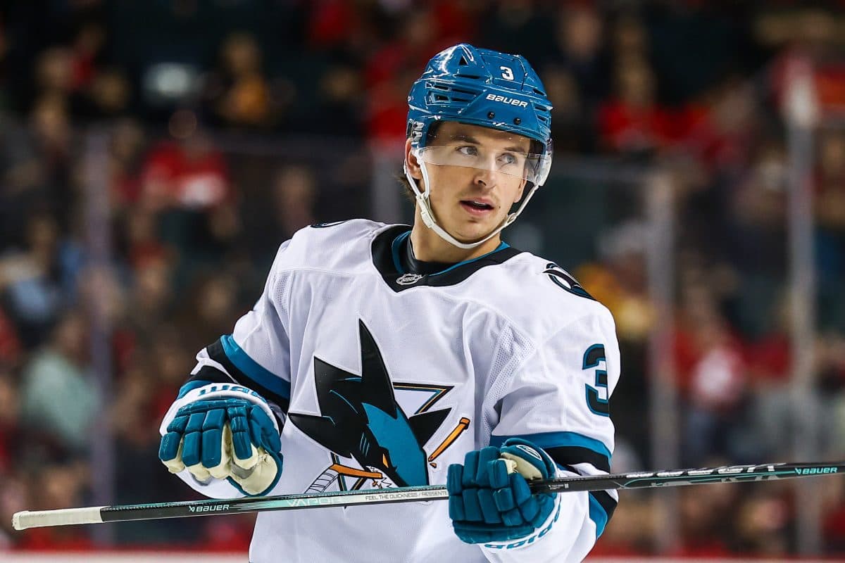 Sharks place Henry Thrun on injured reserve, Jimmy Schuldt called up