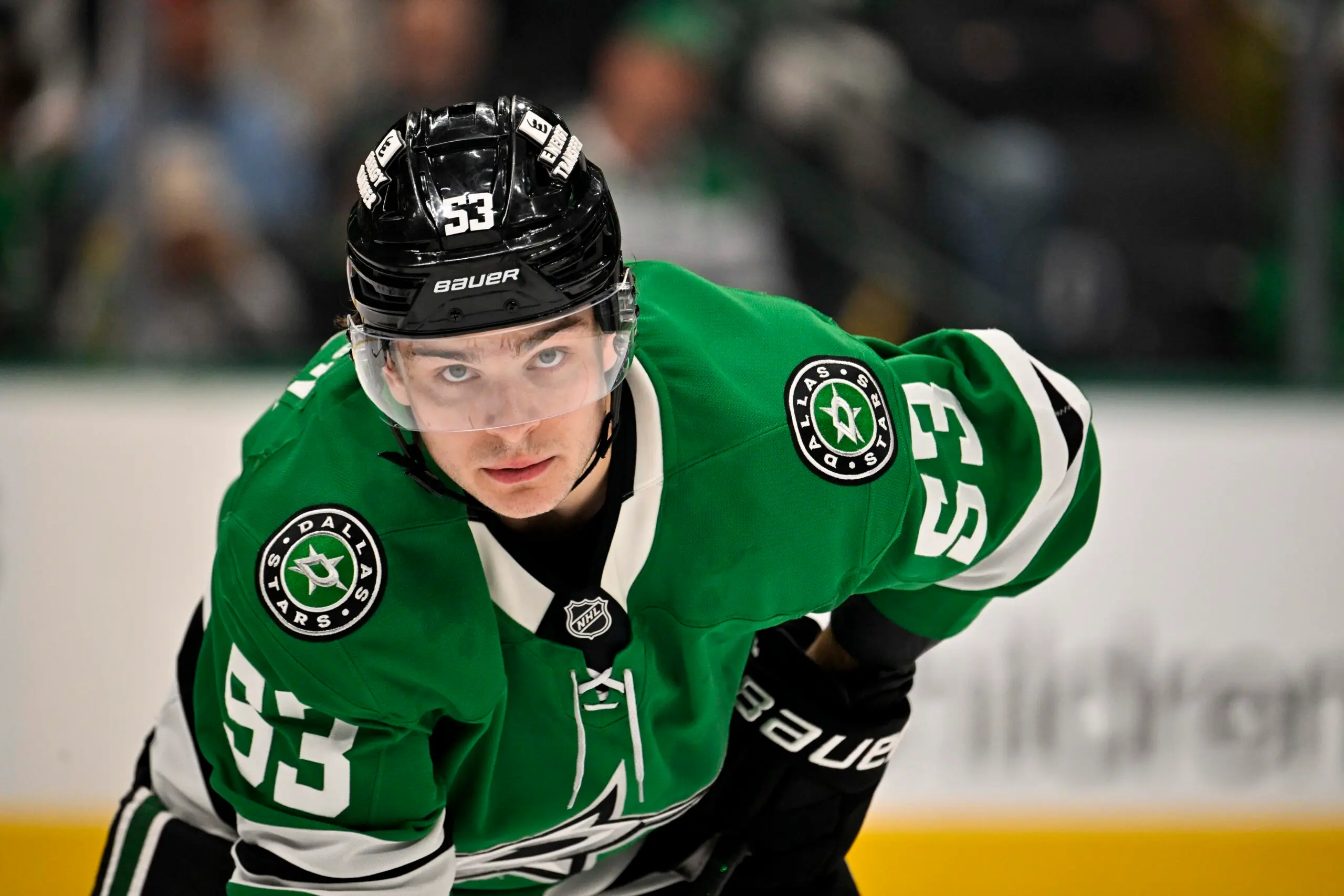 Dallas Stars center Wyatt Johnston