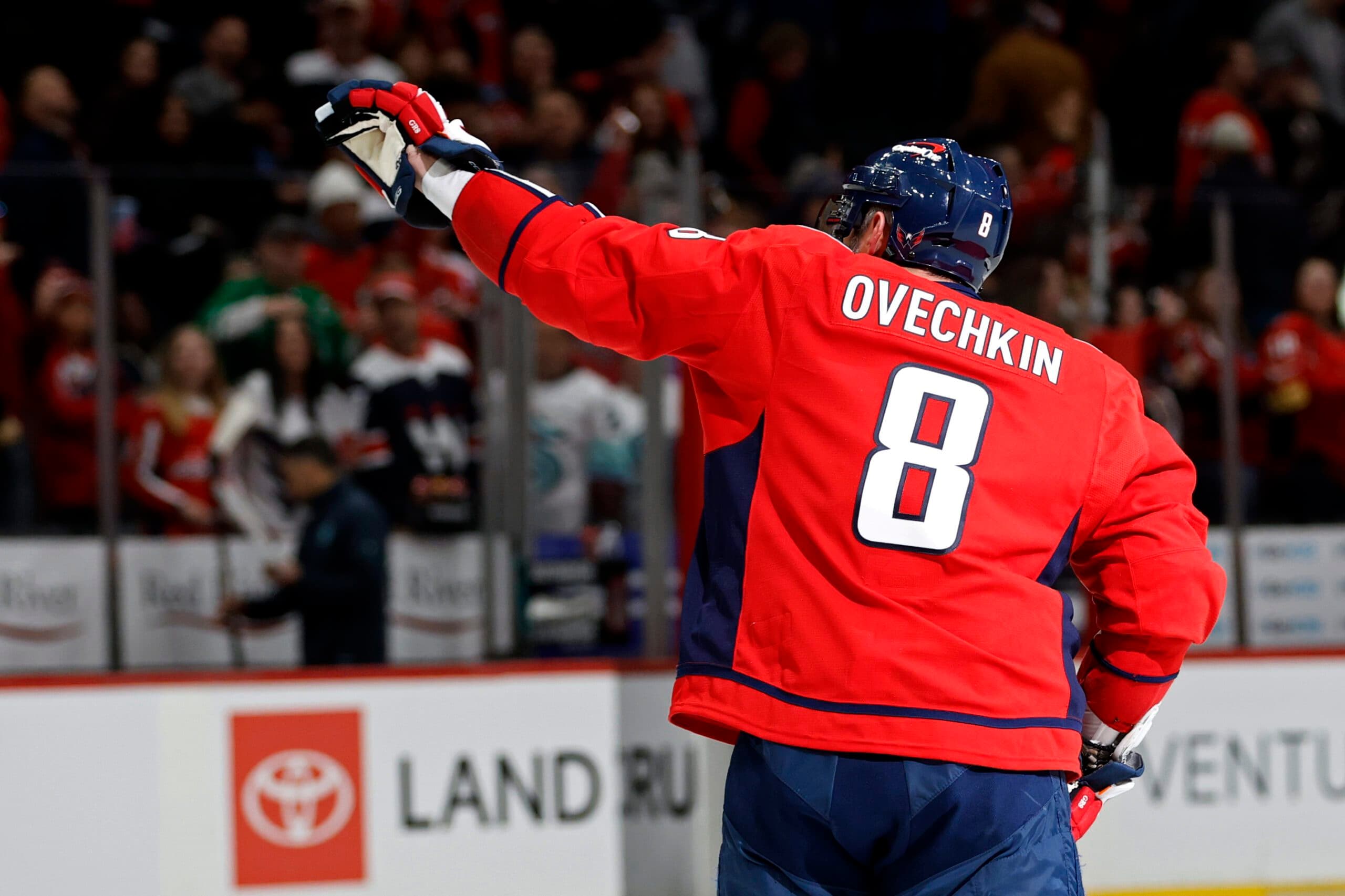 Washington Capitals left winger Alex Ovechkin