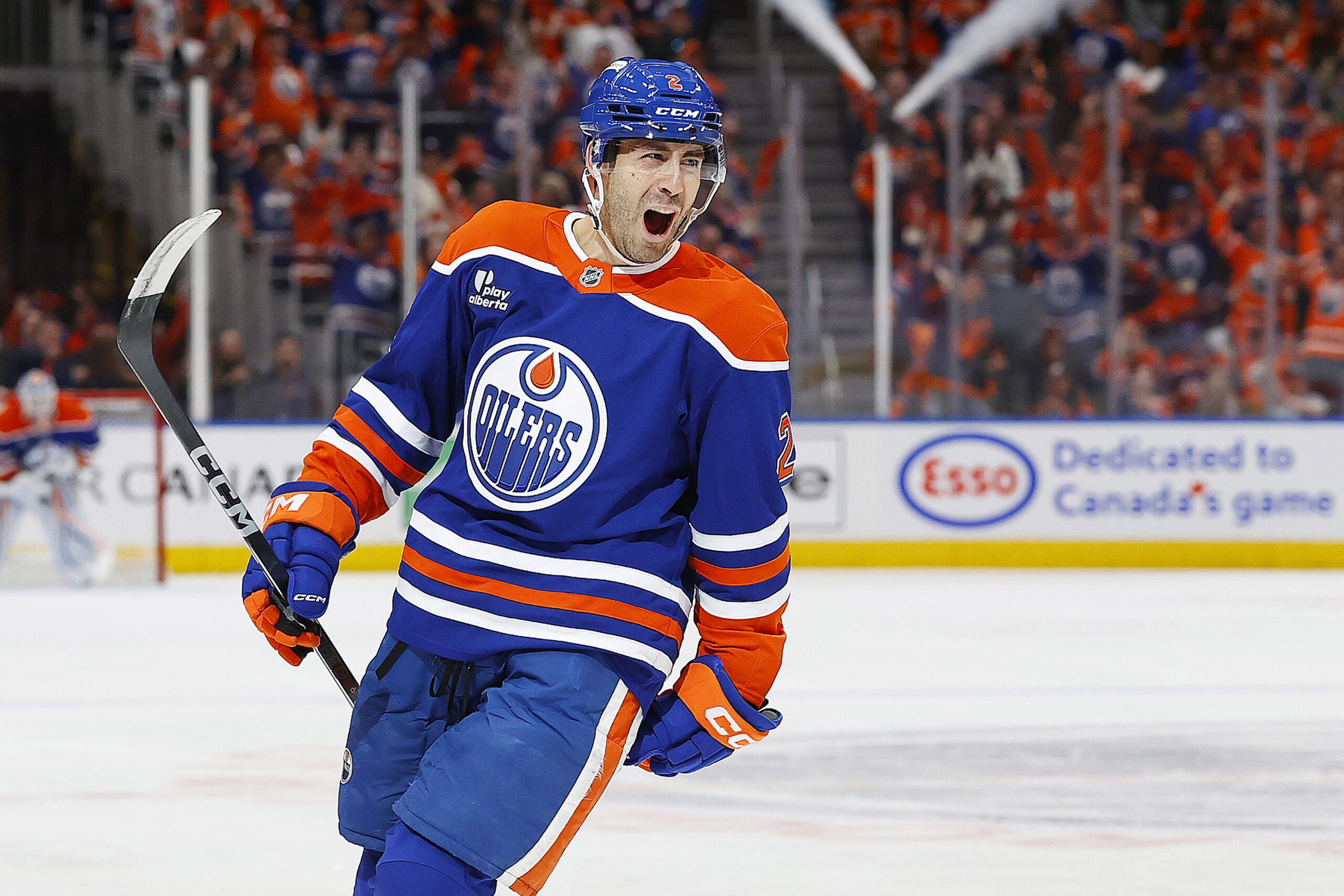 Edmonton Oilers defenseman Evan Bouchard