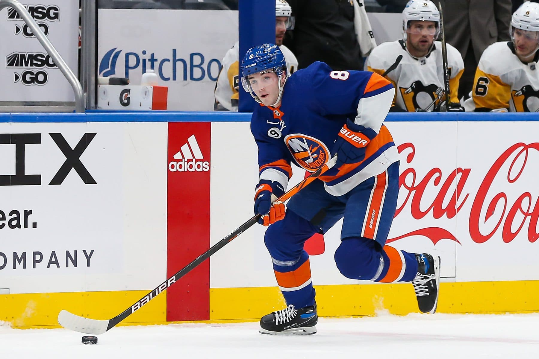 New York Islanders defenseman Noah Dobson