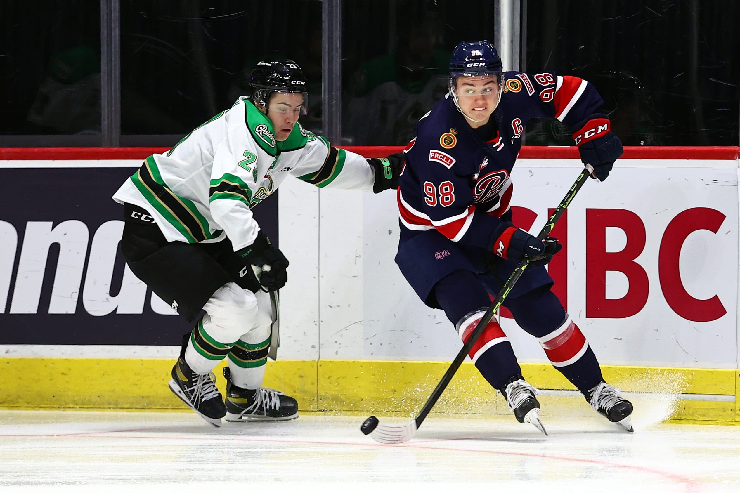 Regina Pats’ Connor Bedard reaches 50 goals and 100 points in 40 games