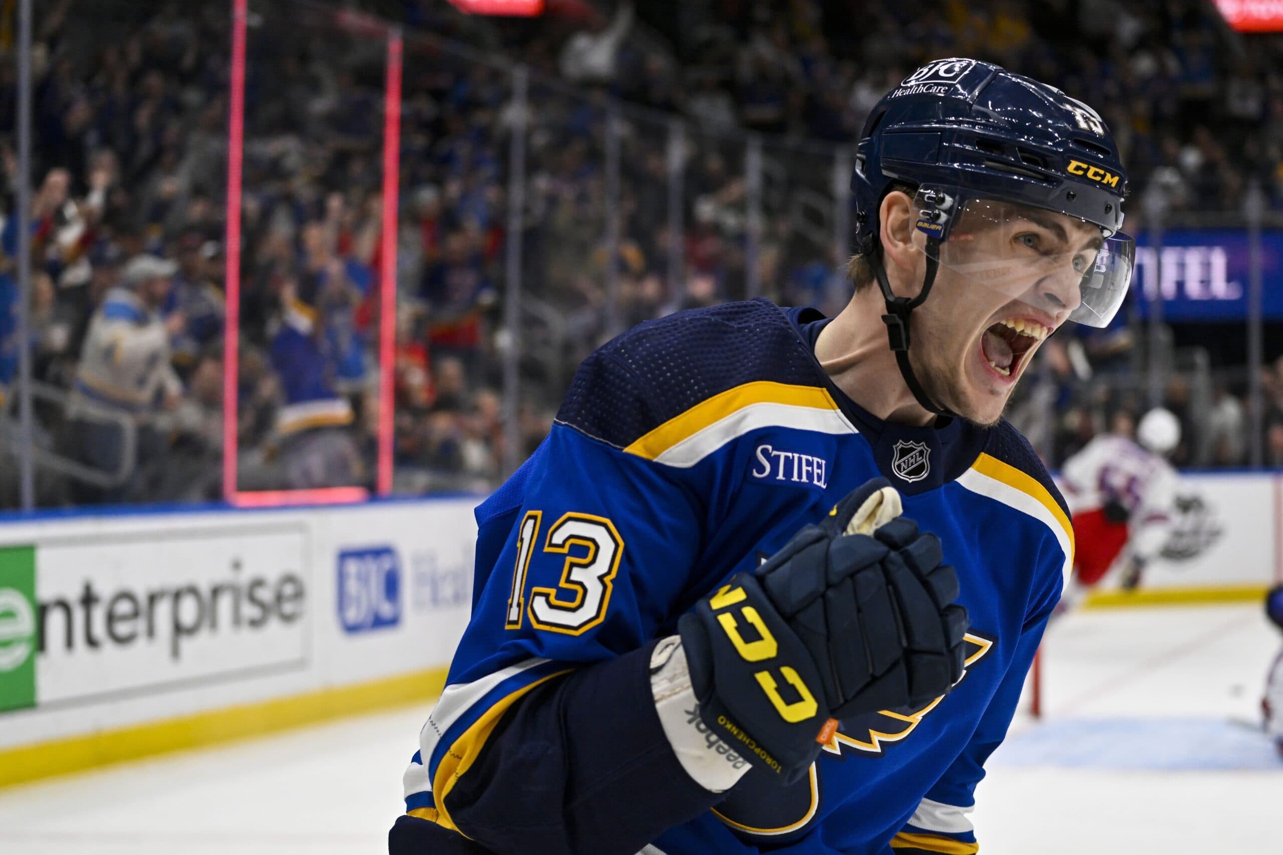 St. Louis Blues sign Alexey Toropchenko to two-year contract with $1.25 million AAV