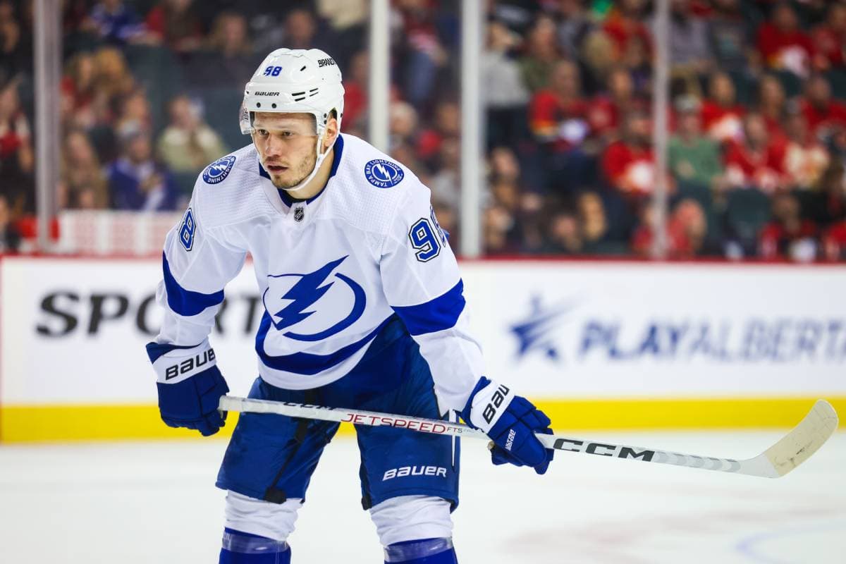 Tampa Bay Lightning defenseman Mikhail Sergachev day-to-day lower-body injury