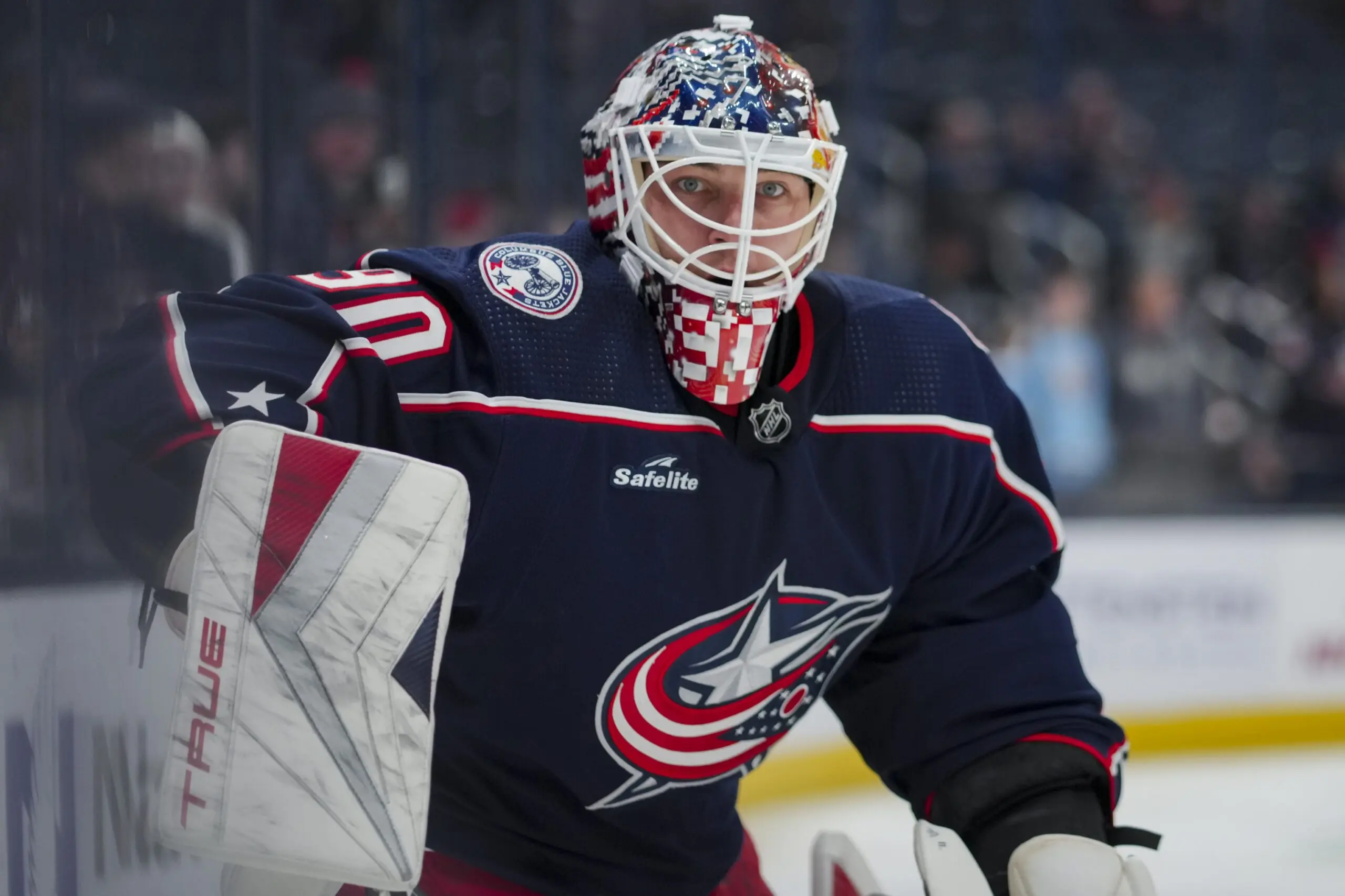 Blue Jackets goaltender Elvis Merzlikins says team has agreed to find him ‘new scenario’