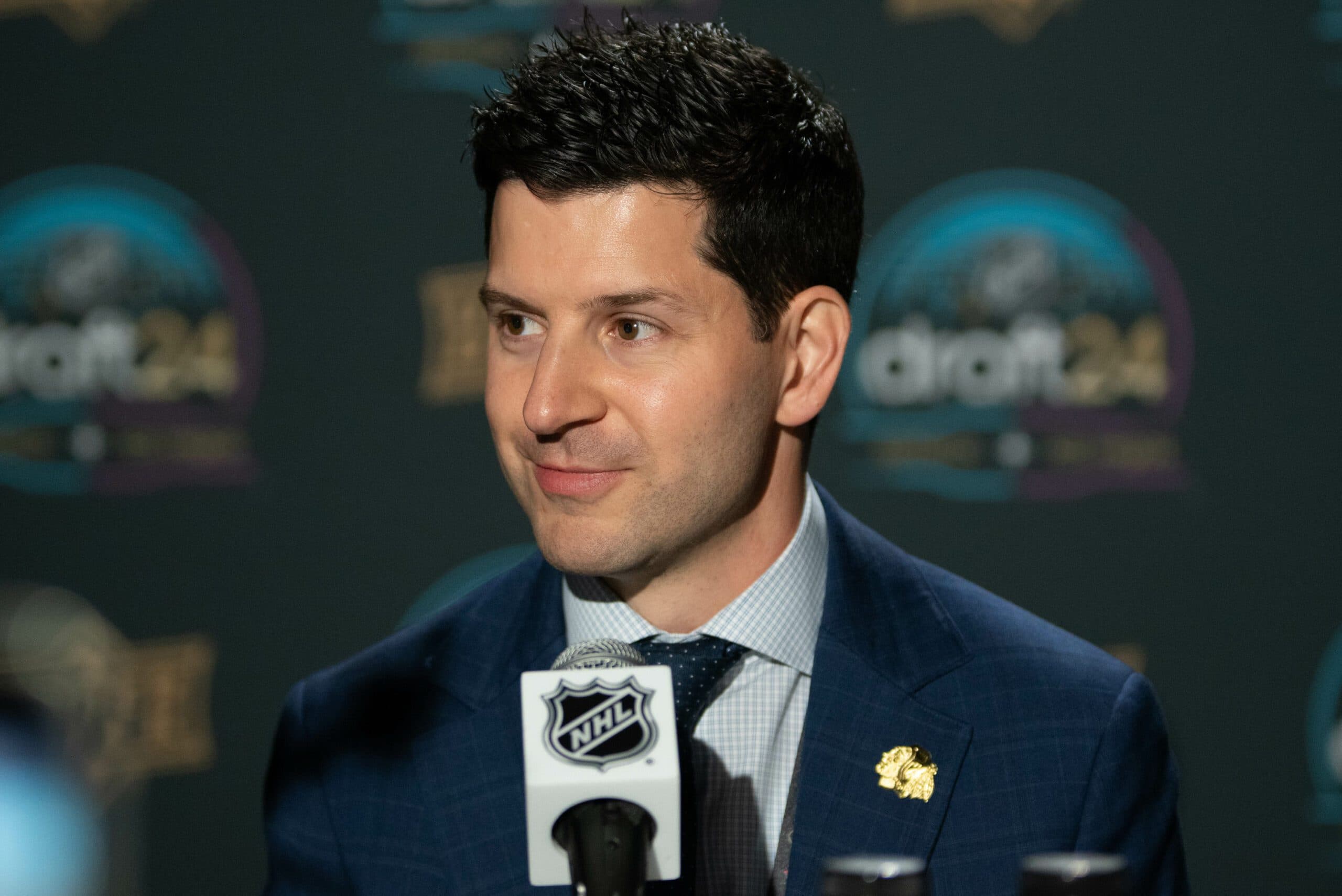 Blackhawks sign GM Kyle Davidson to contract extension