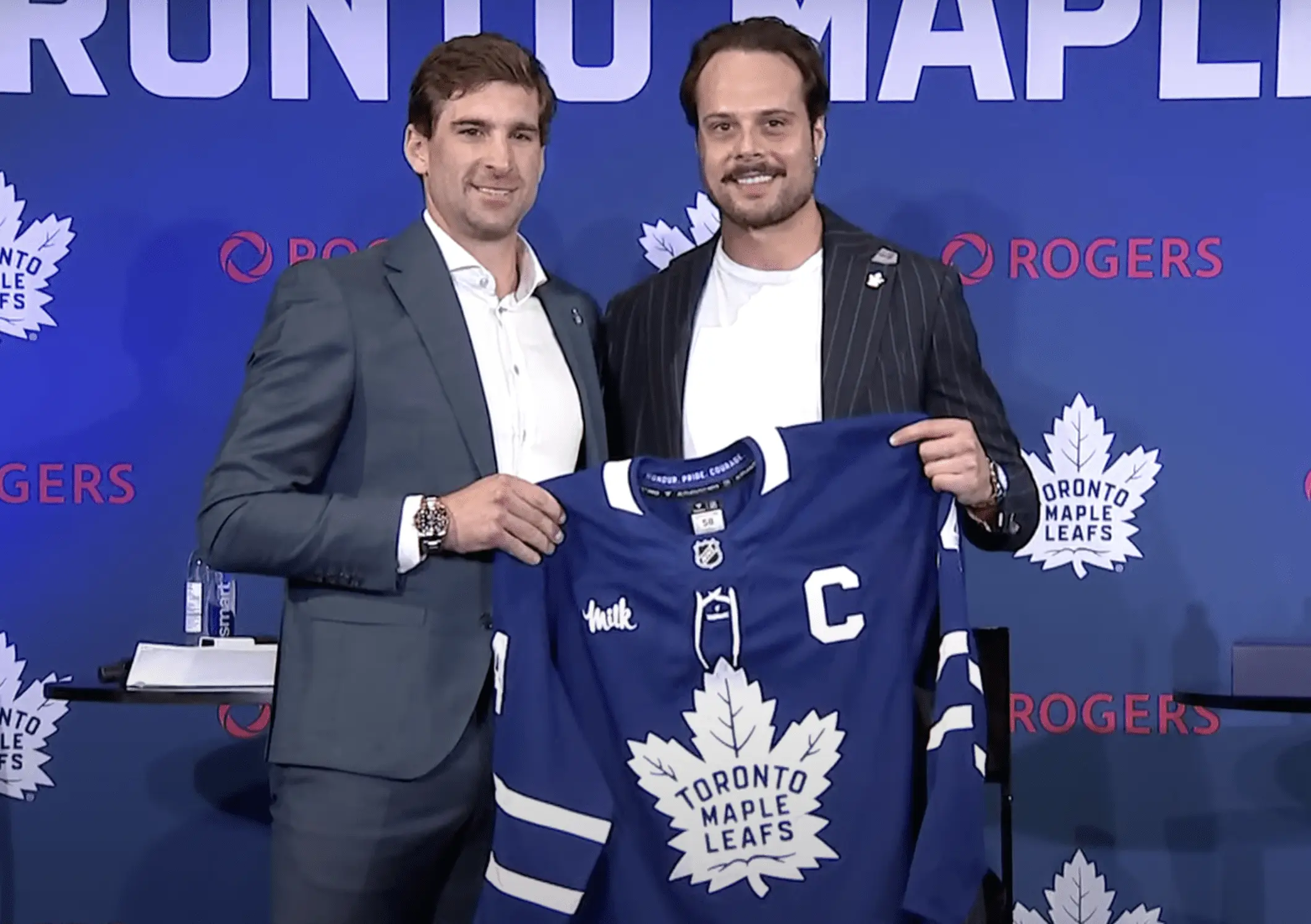 John Tavares, Auston Matthews captaincy