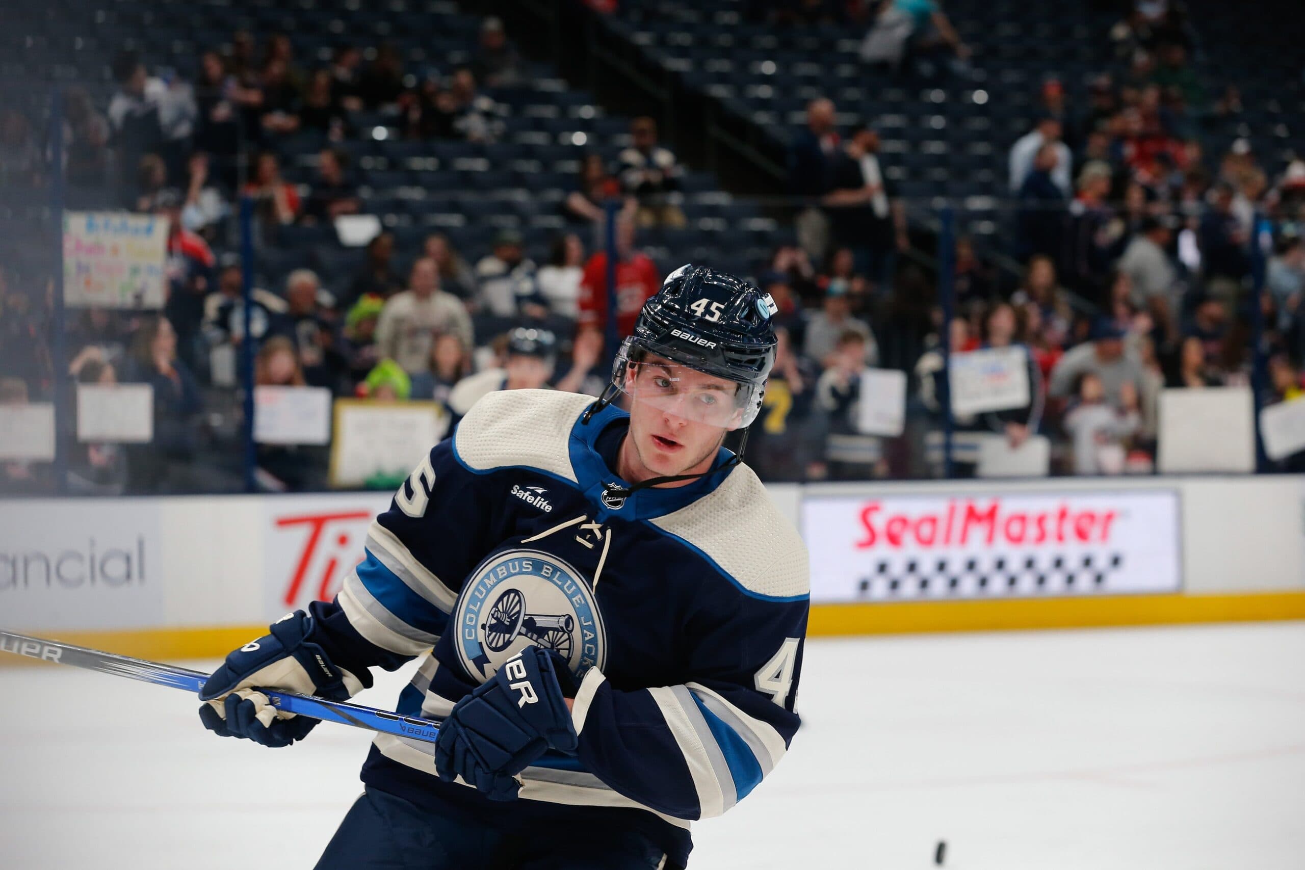 Blue Jackets’ Gavin Brindley placed on injured reserve