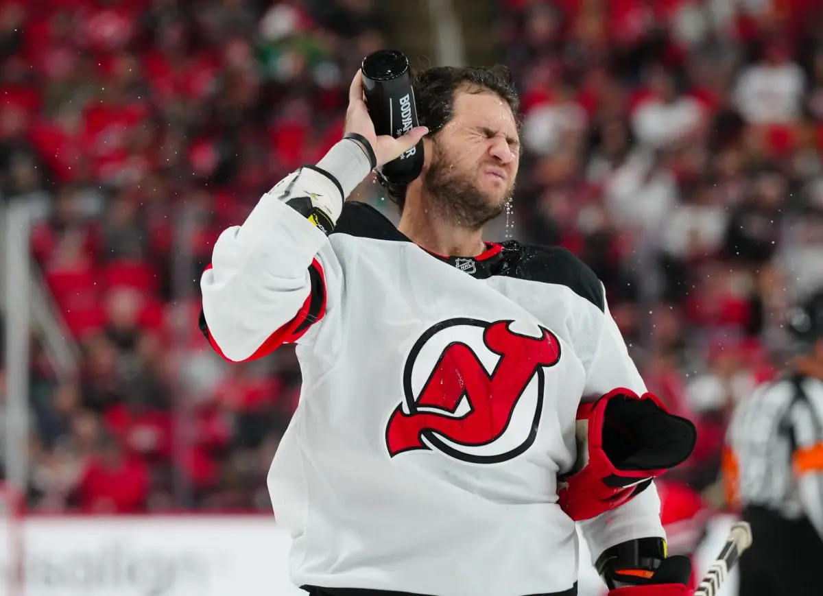 New Jersey Devils forward Paul Cotter