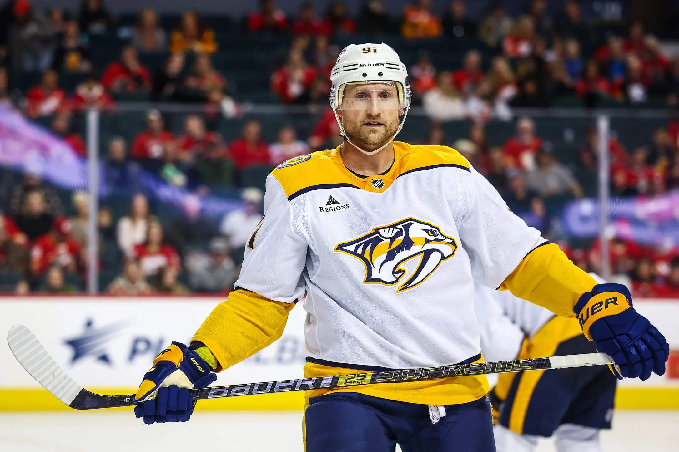 Predators’ Steven Stamkos, Luke Evangelista leaves game with injuries