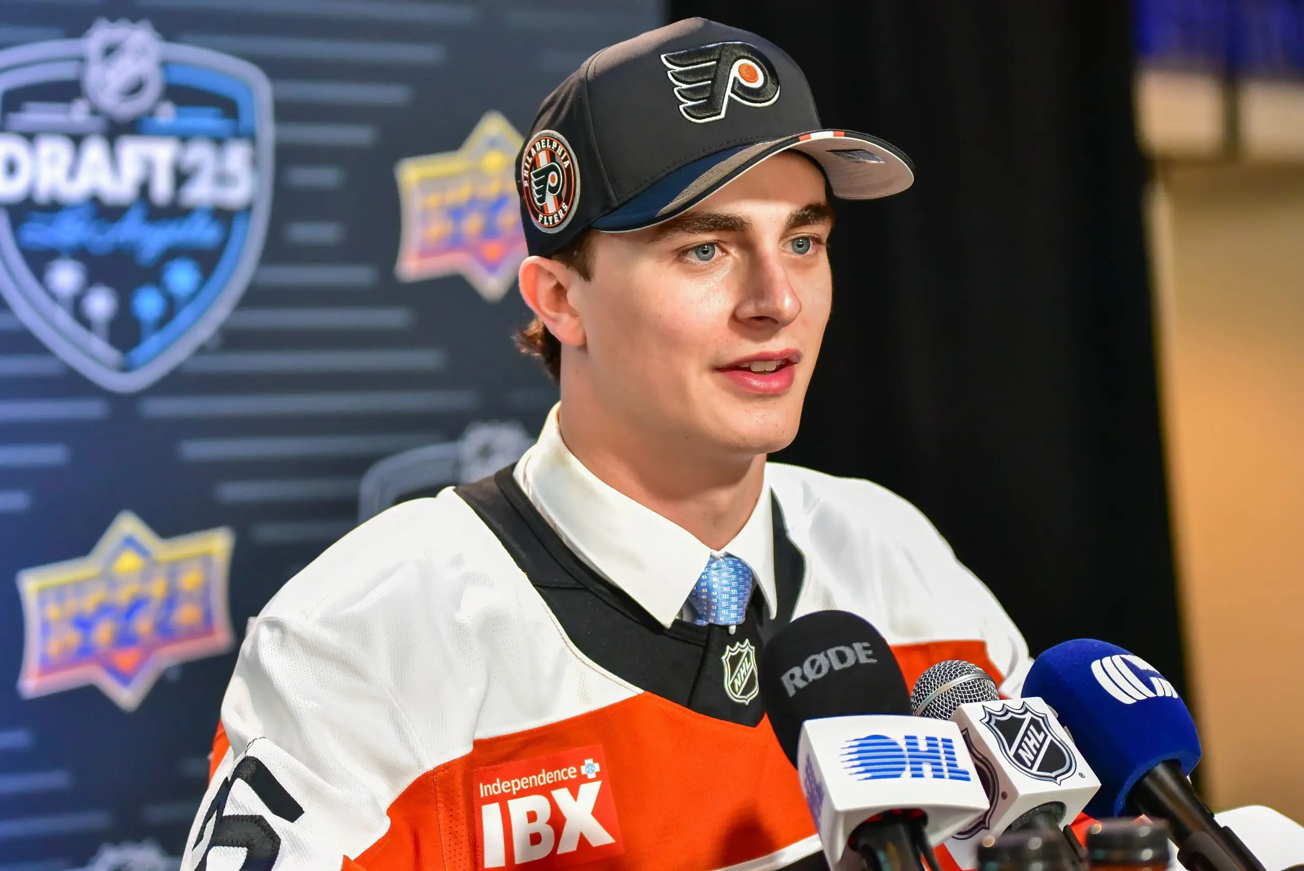 Flyers sign Porter Martone to entry-level contract