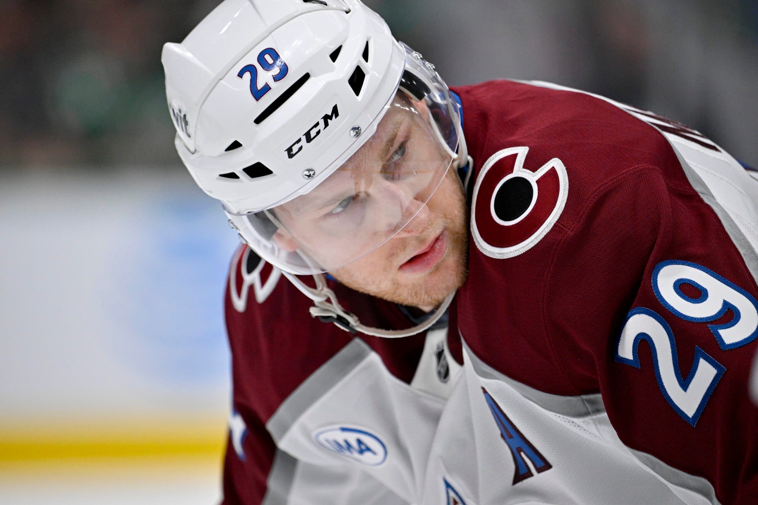 Colorado Avalanche center Nathan MacKinnon