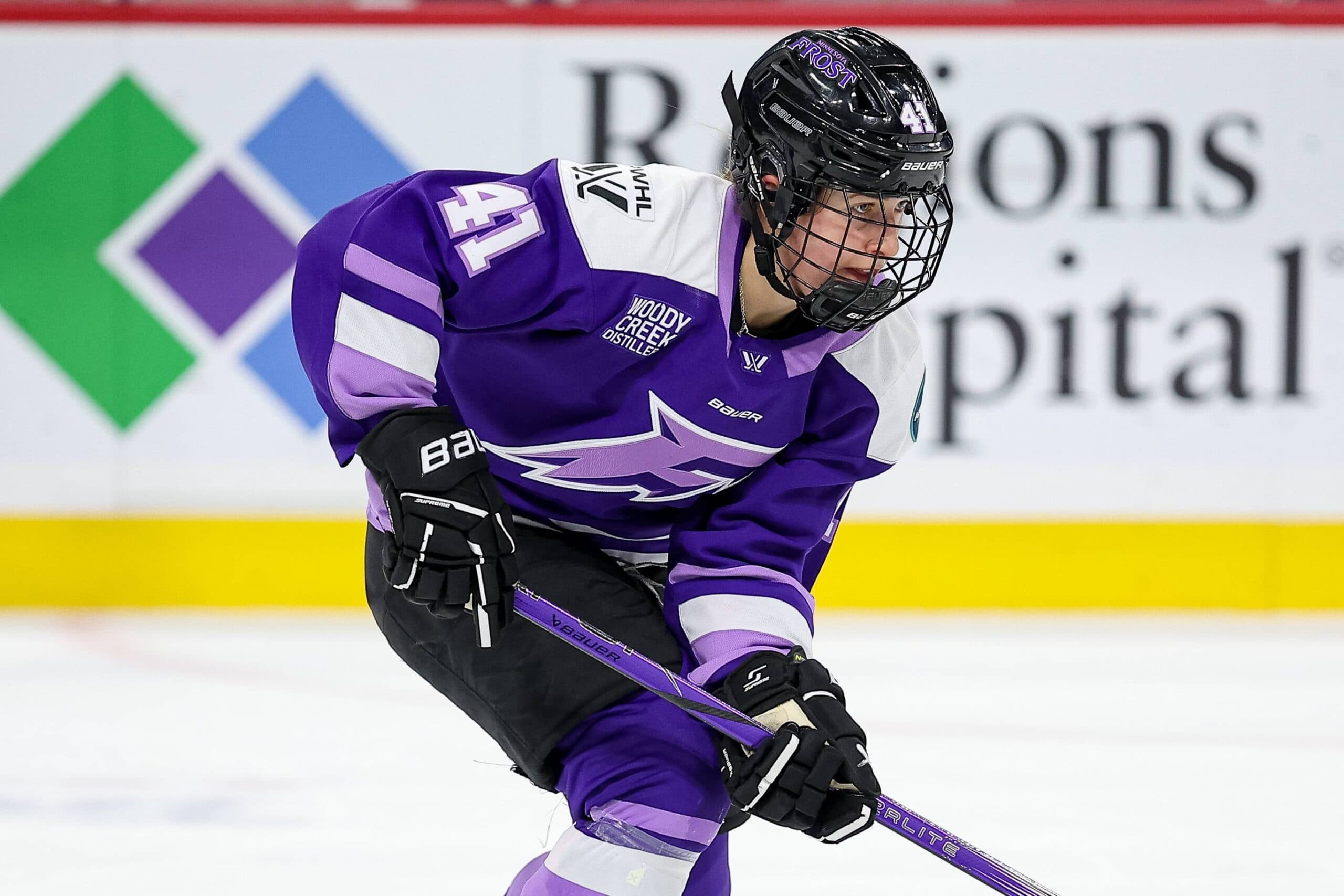 Minnesota Frost forward Denisa Krizova