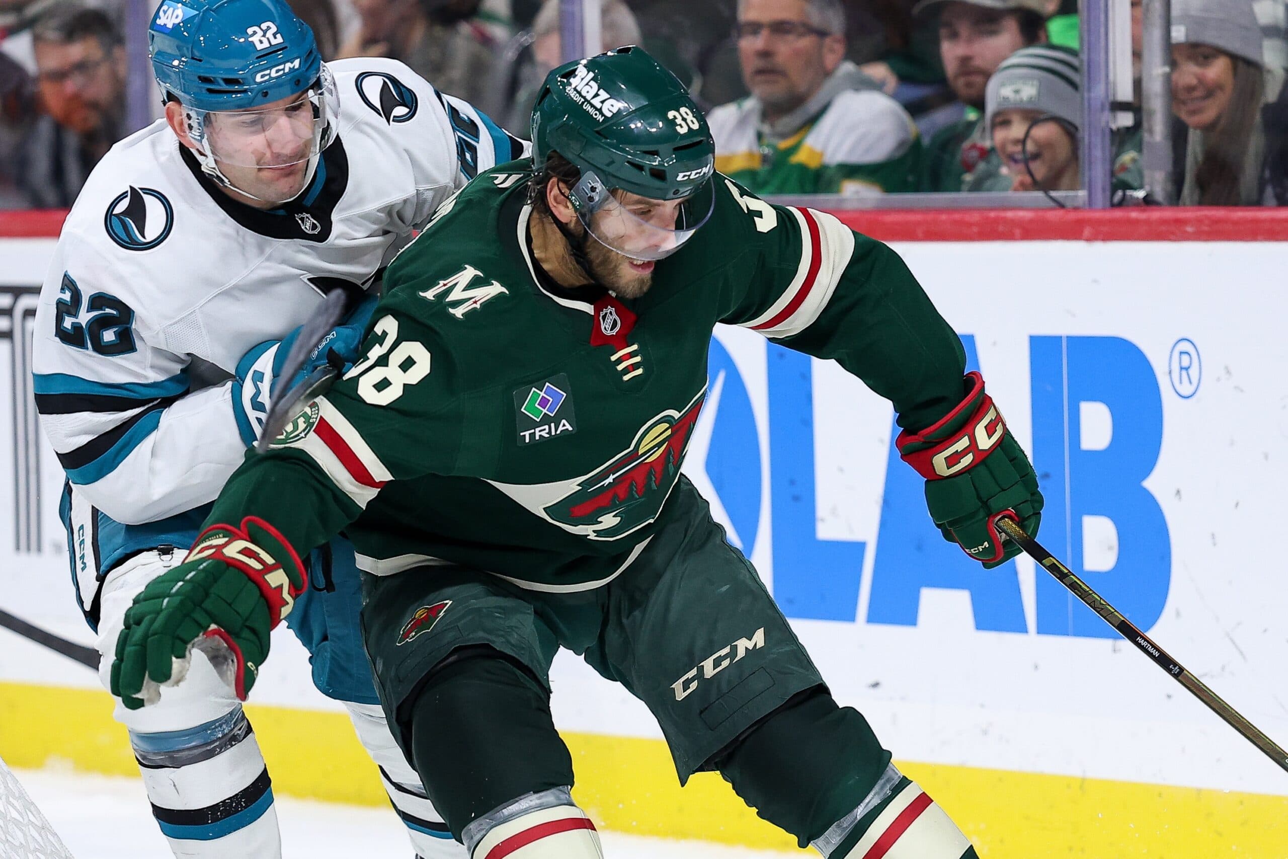 Wild’s Ryan Hartman out week-to-week