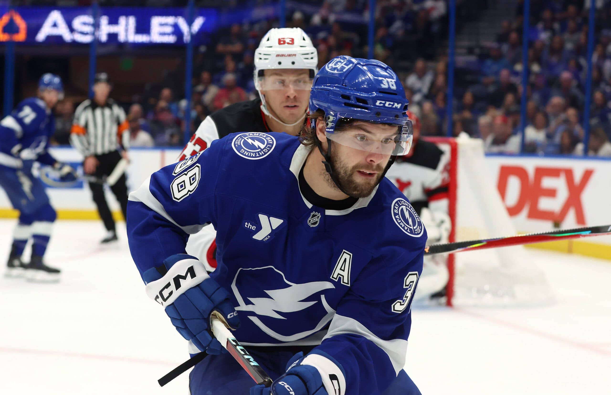 Hagel has 11 goals and 11 assists for 22 points in 21 games.