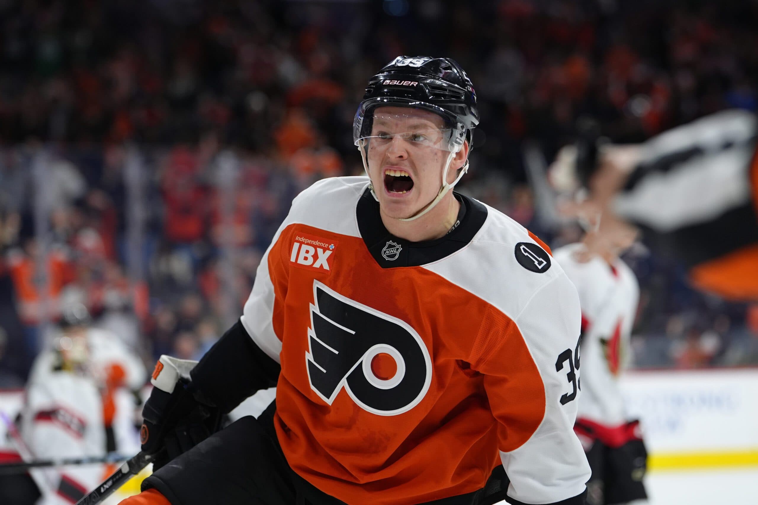 Flyers’ Michkov feels lighter, faster heading into third NHL season