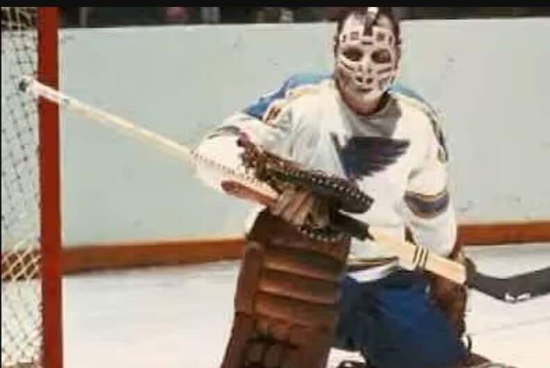 Hall of Fame goaltender Glenn Hall