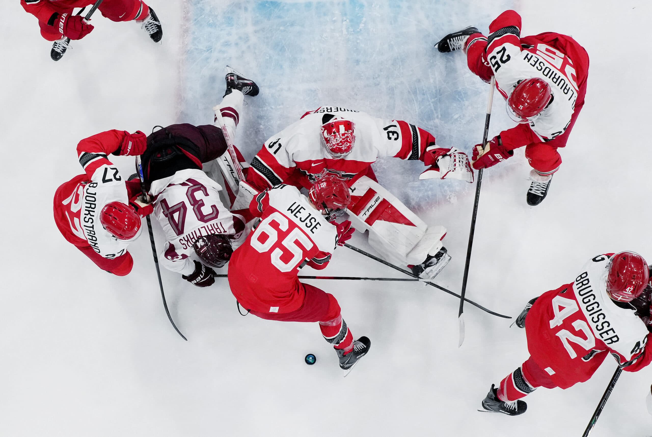 2026 Olympic Men’s Hockey: Top standouts from Denmark vs. Latvia