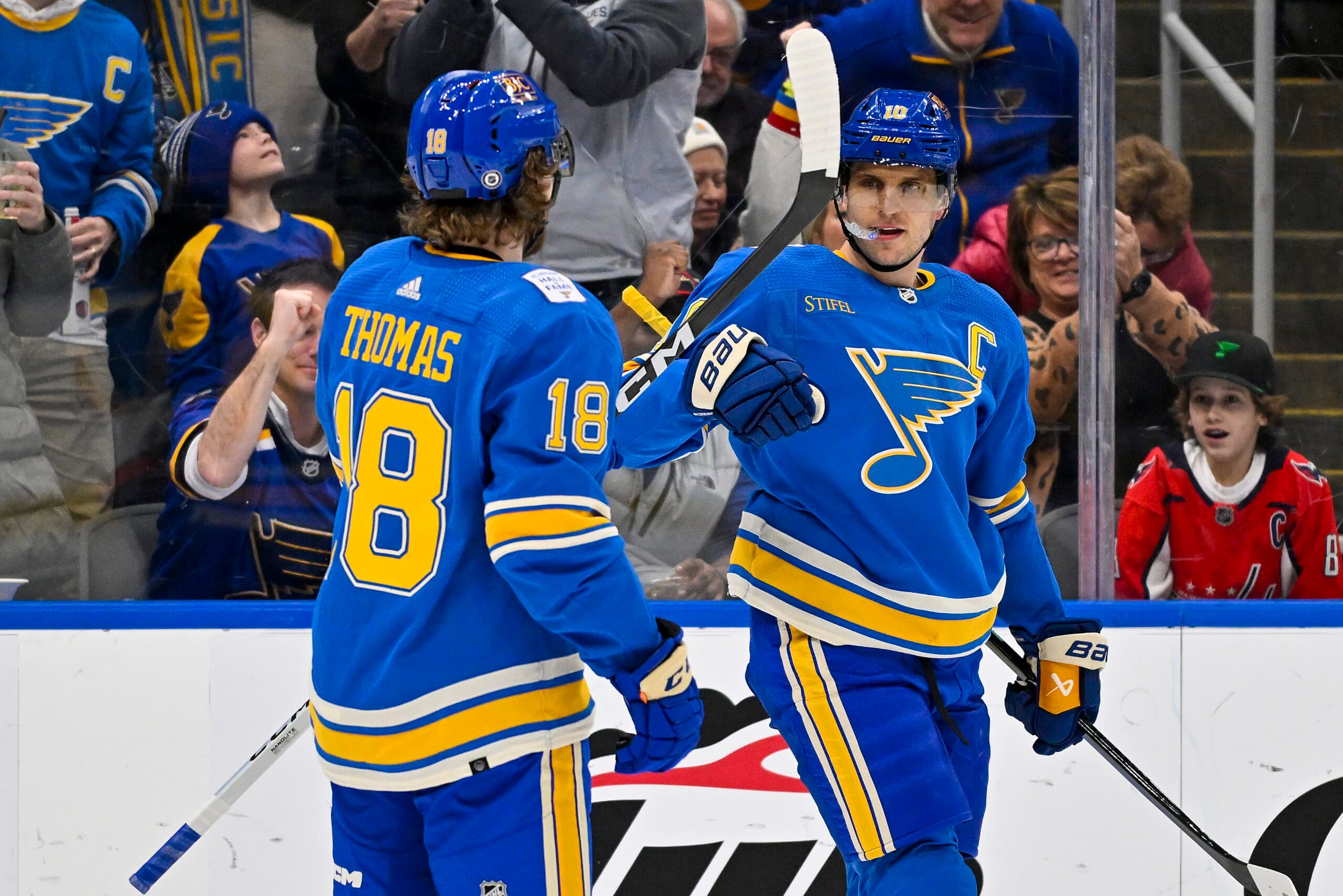 Blues’ Robert Thomas: Playing against Brayden Schenn will be ‘an emotional night’