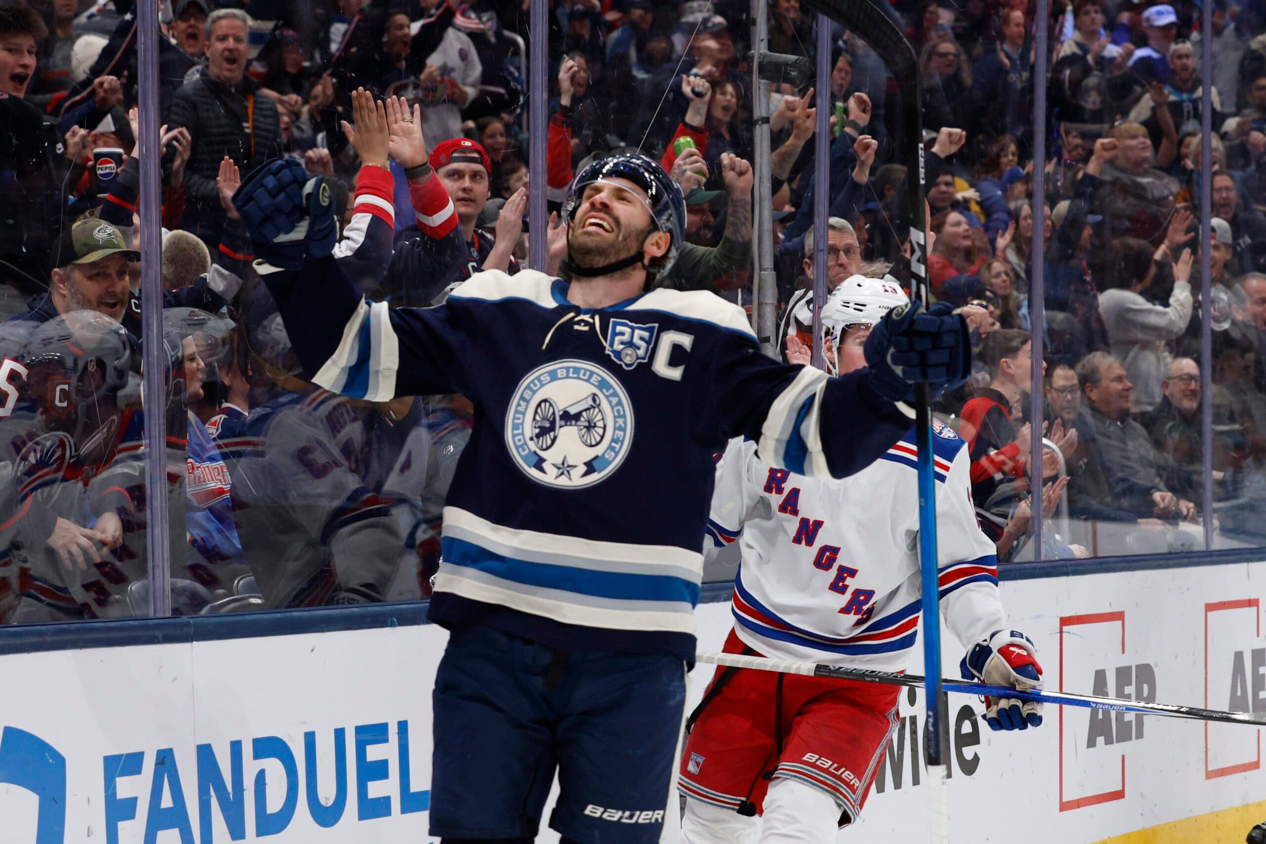 Columbus Blue Jackets center Boone Jenner