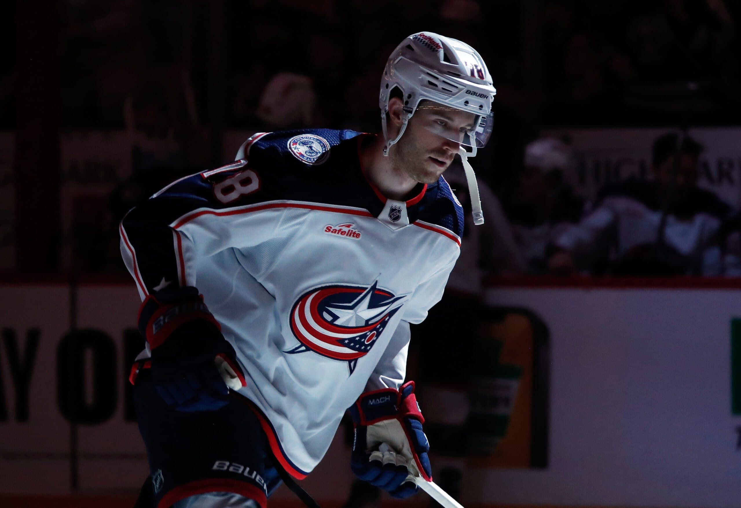 Blue Jackets’ Damon Severson to make season debut against Penguins
